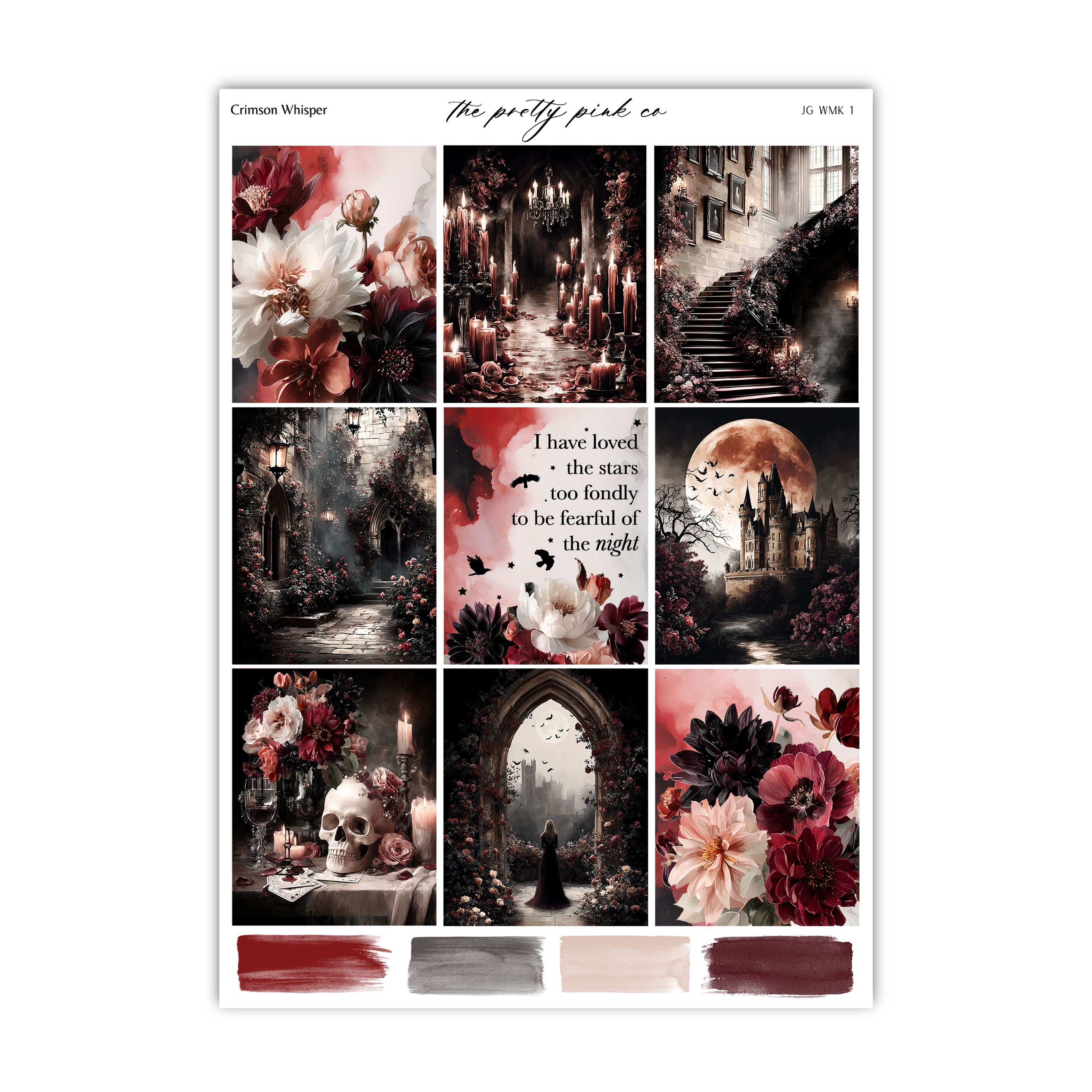 Crimson Whisper | Foiled Weekly Kit