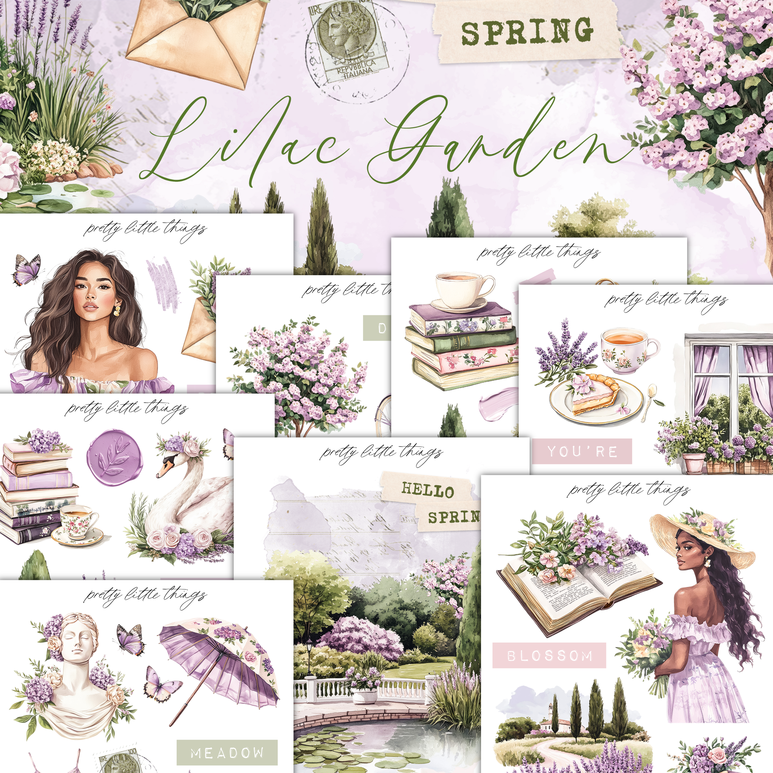 Lilac Garden Bundle