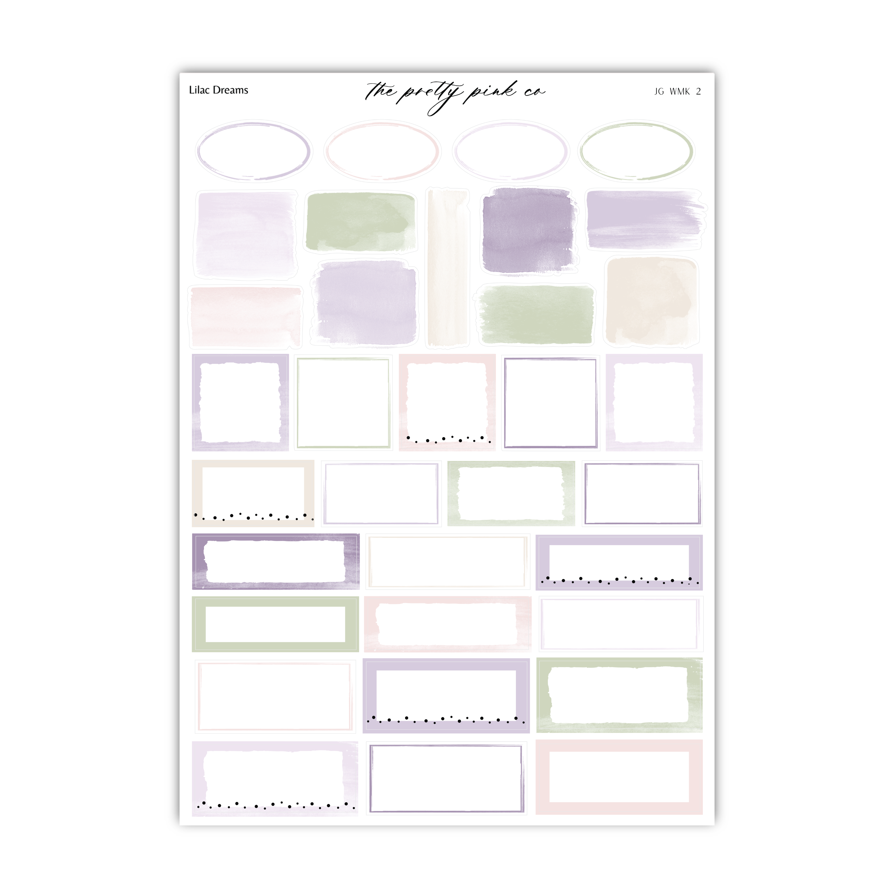 Lilac Dreams | Foiled Weekly Kit