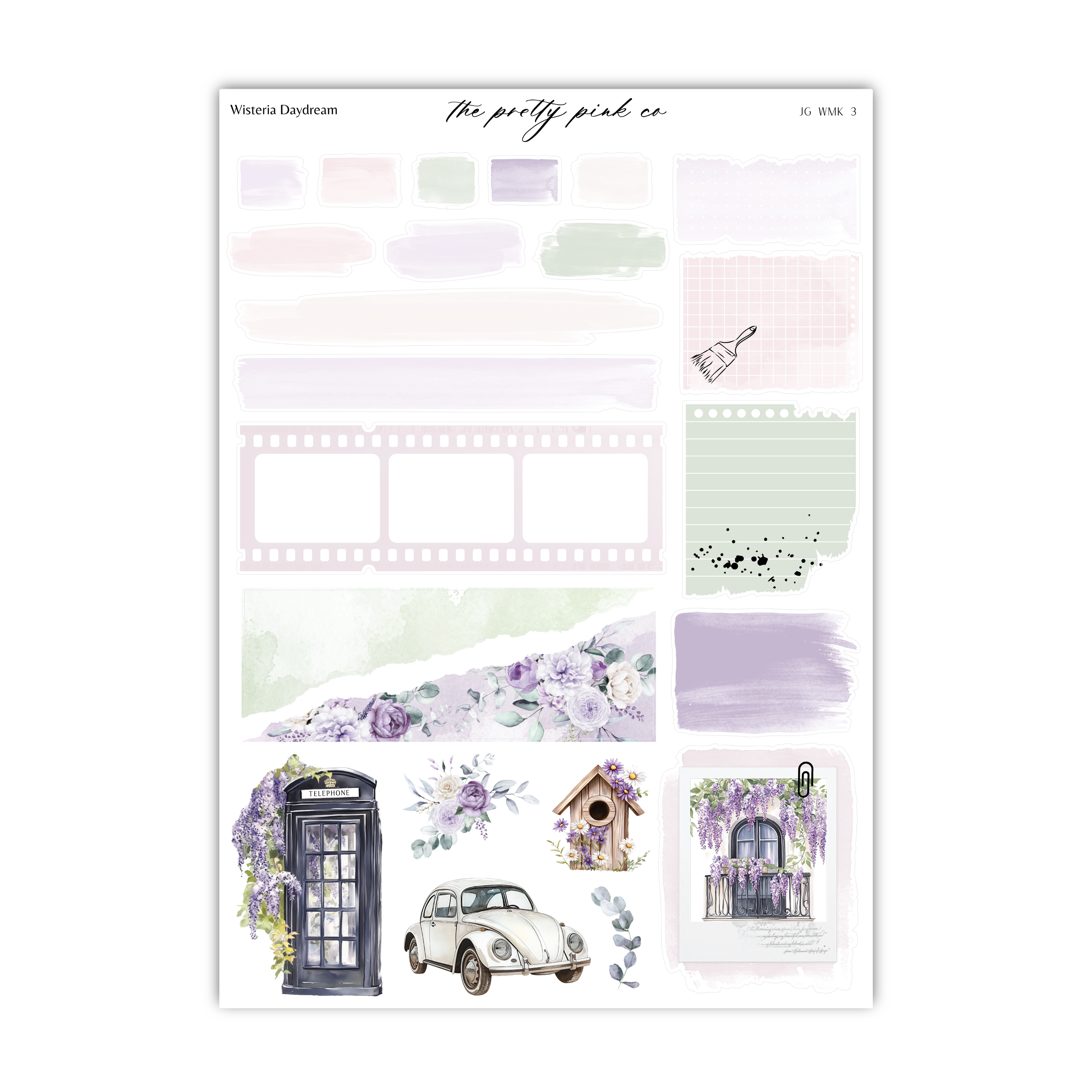 Wisteria Daydream | Foiled Weekly Kit