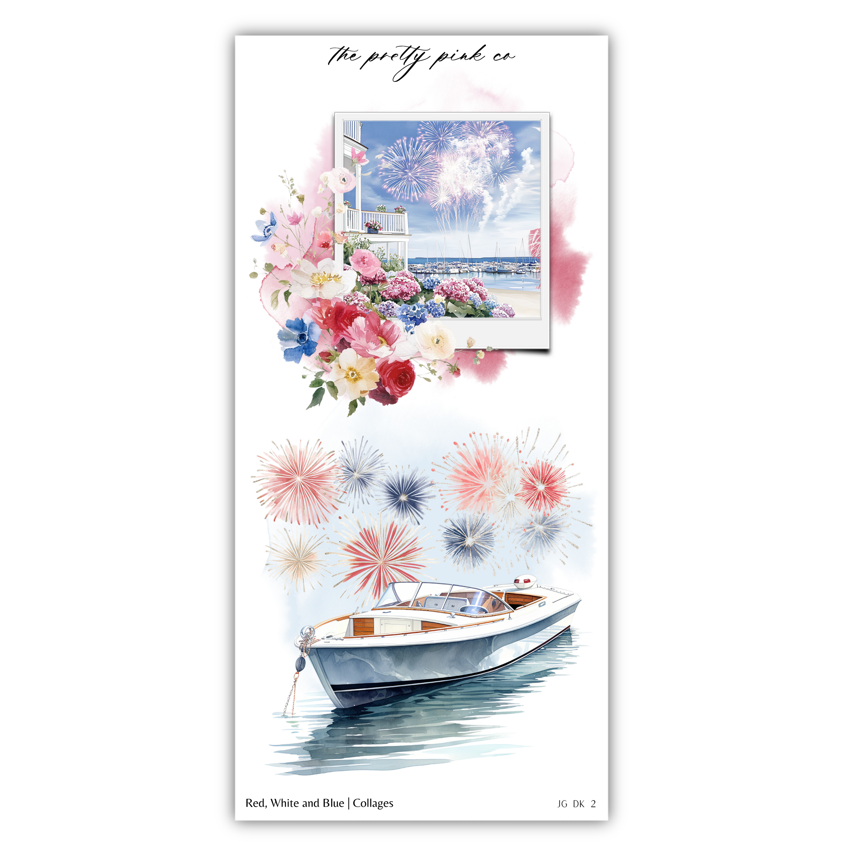 Red, White and Blue | Decorative Kit