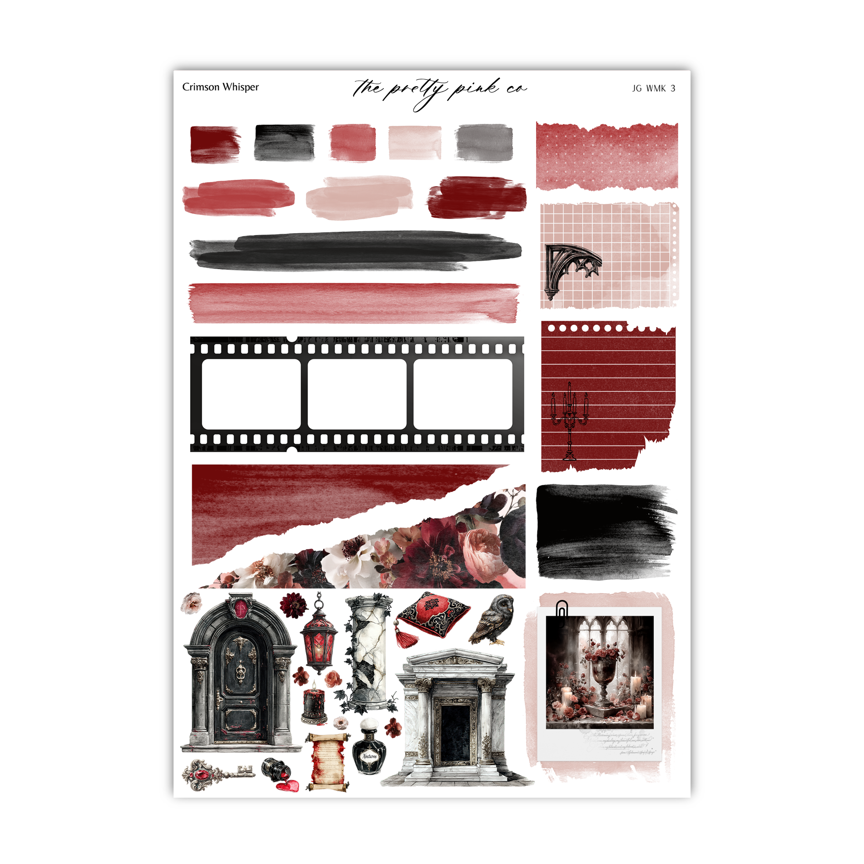 Crimson Whisper | Foiled Weekly Kit