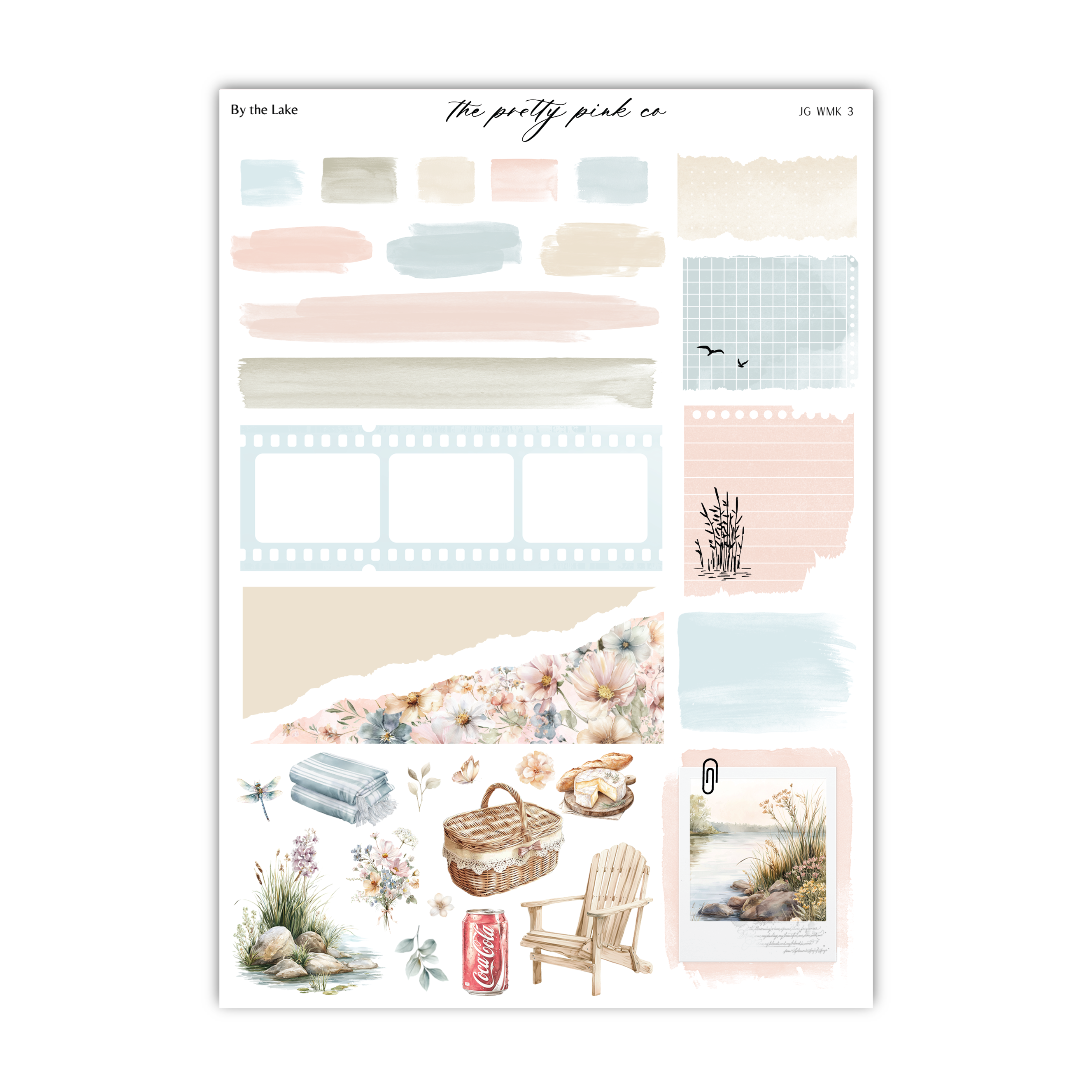 By the Lake | Foiled Weekly Kit