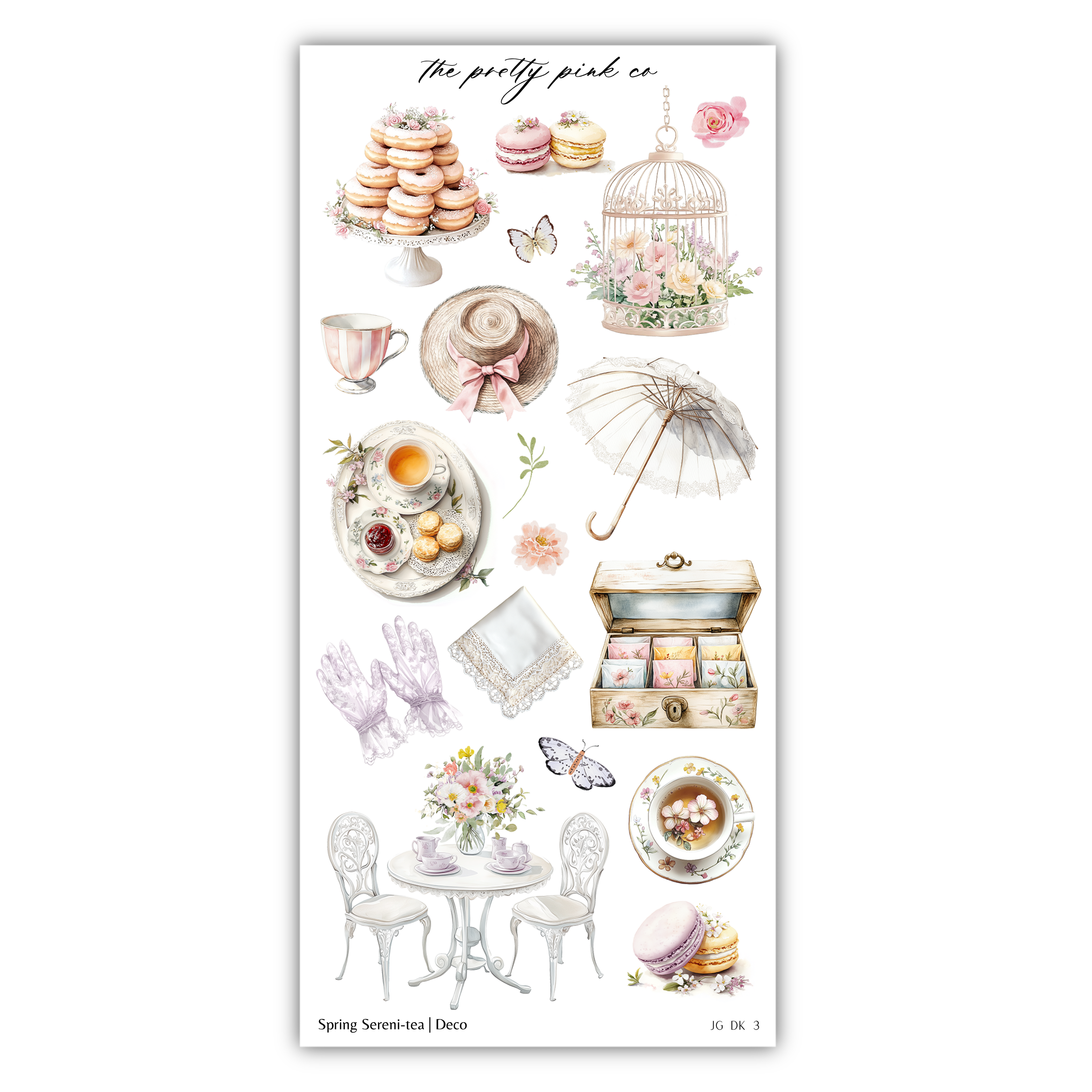 Spring Sereni-tea | Decorative Kit