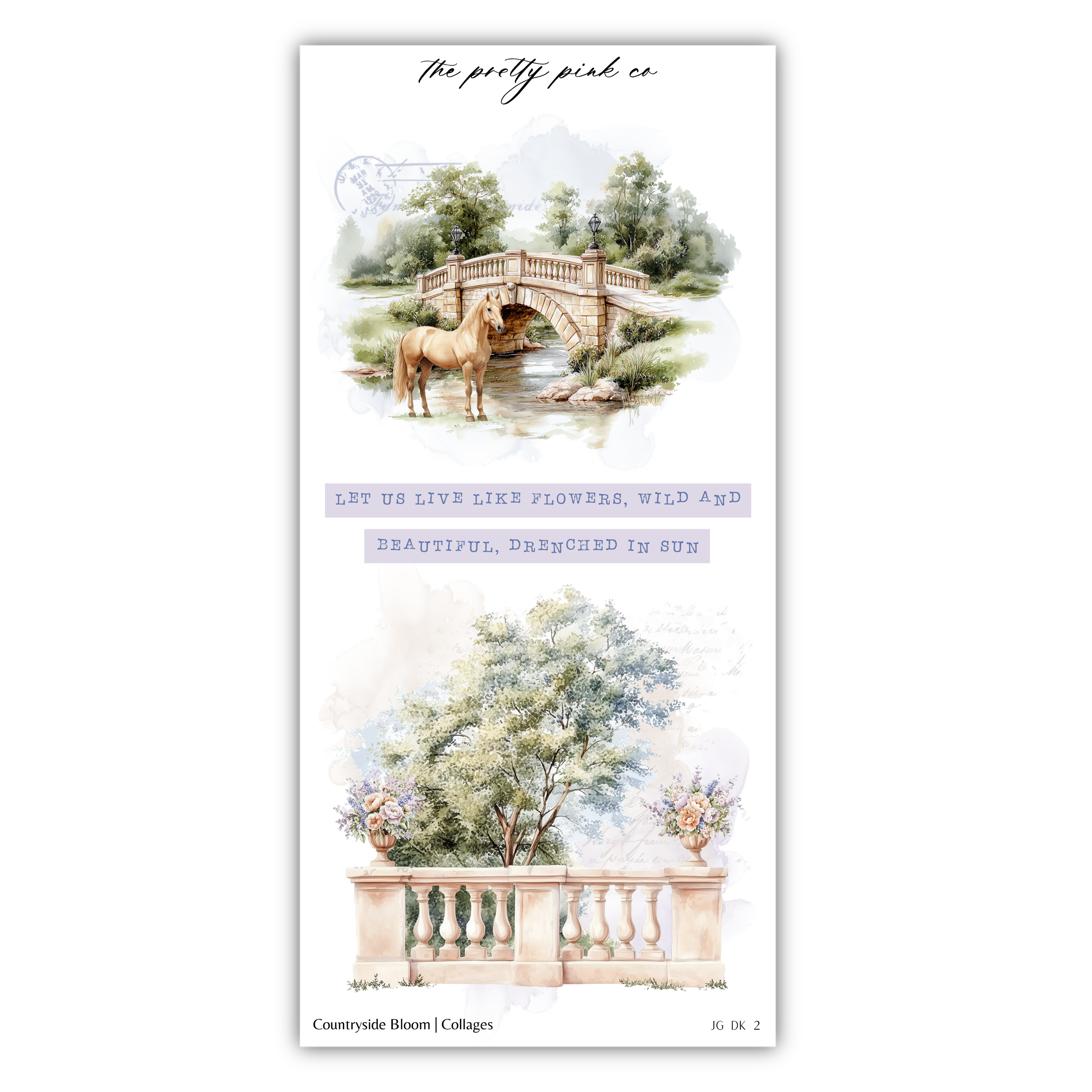 Countryside Bloom | Decorative Kit