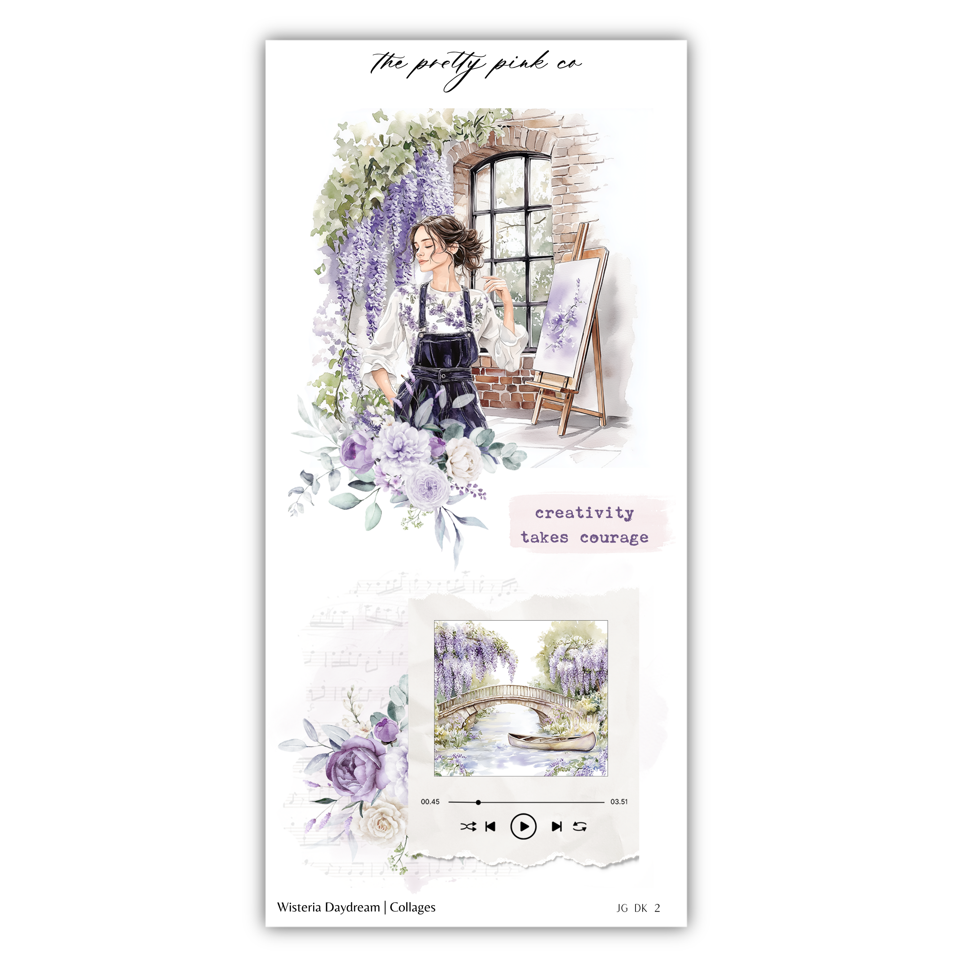 Wisteria Daydream | Decorative Kit