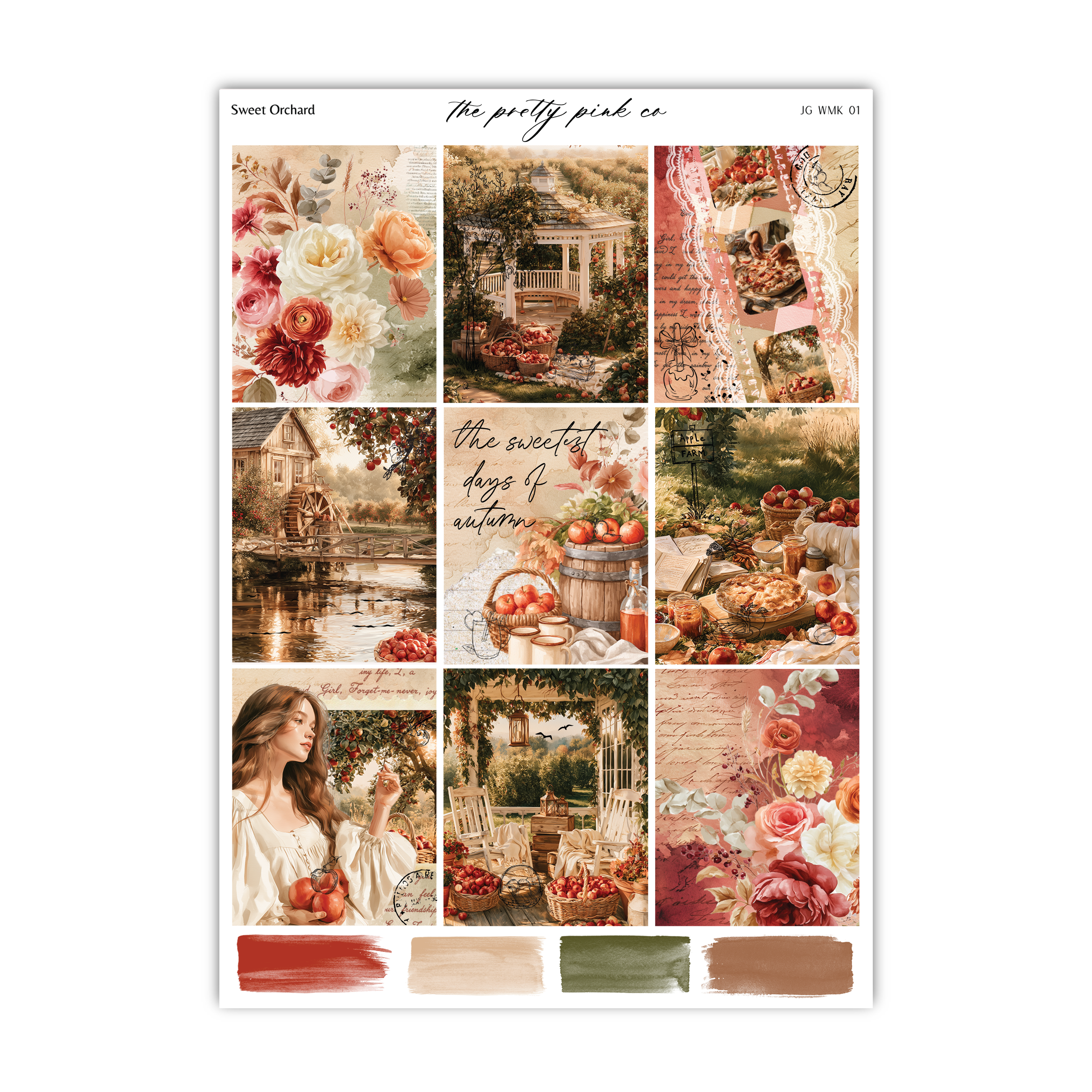 a collage of different images of flowers