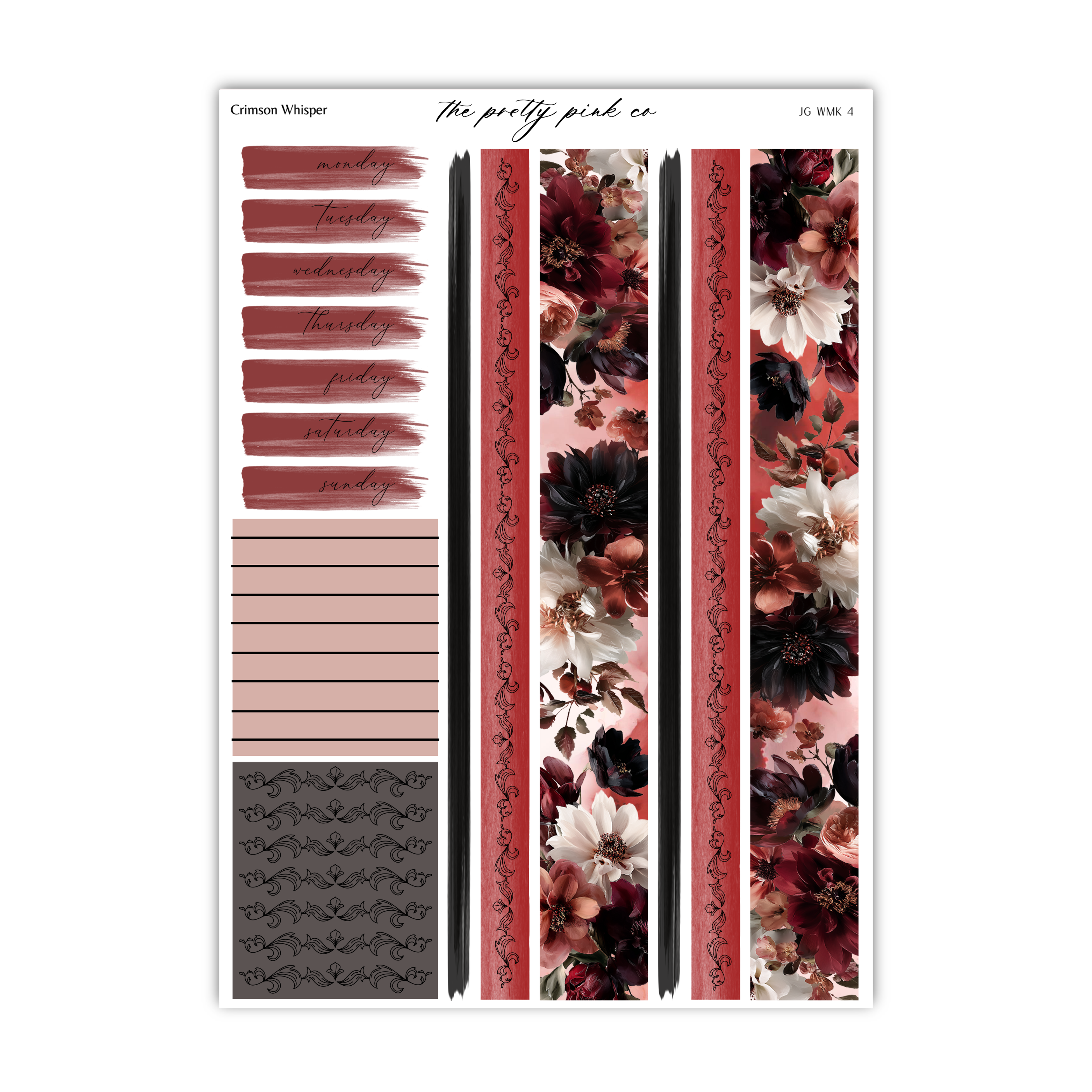 Crimson Whisper | Foiled Weekly Kit