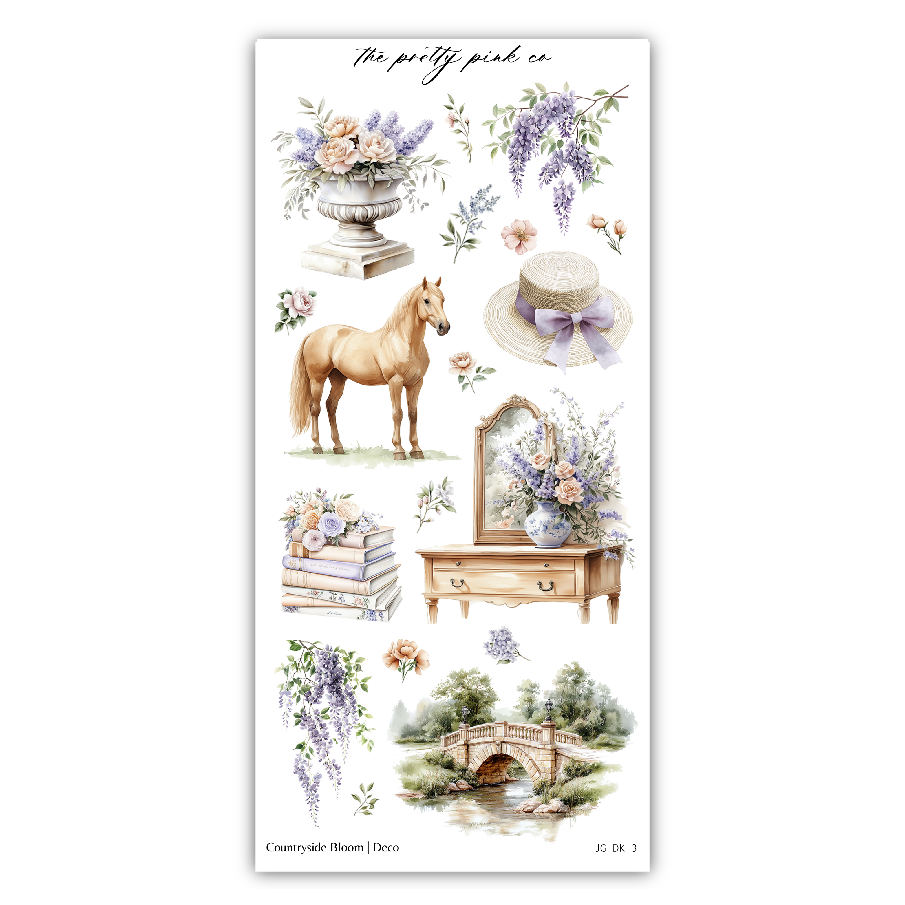 Countryside Bloom | Decorative Kit