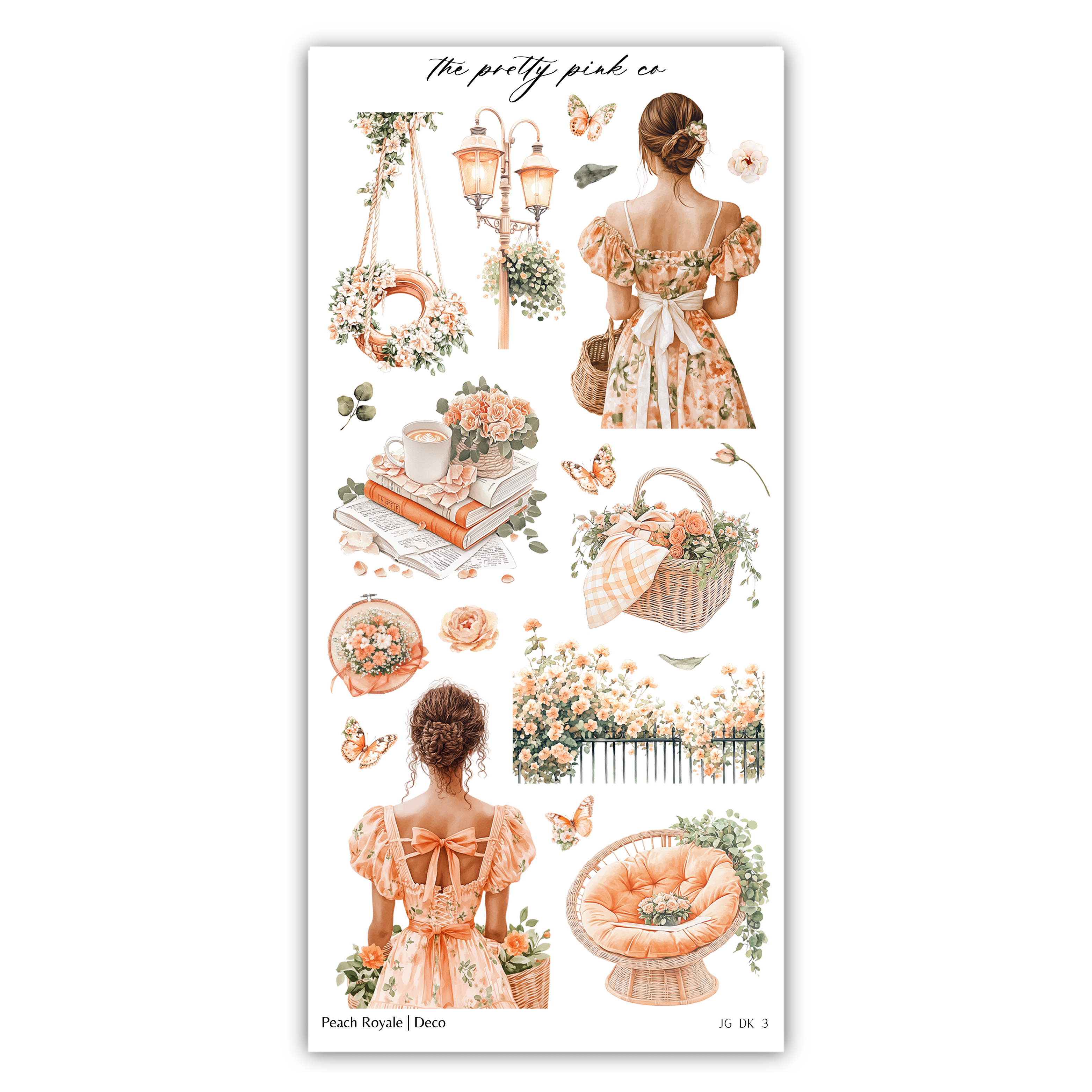 Peach Royale | Decorative Kit