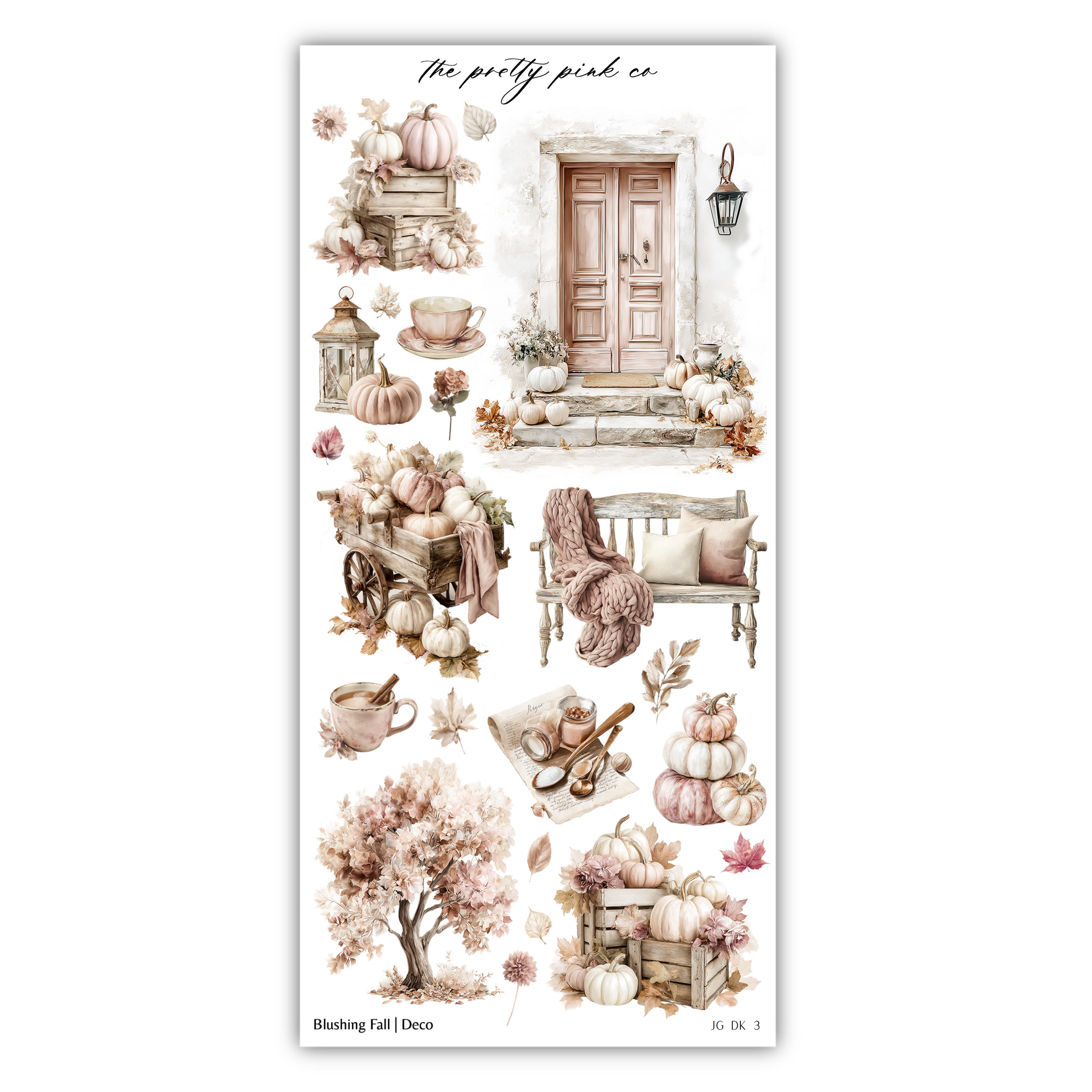 Blushing Fall | Decorative Kit