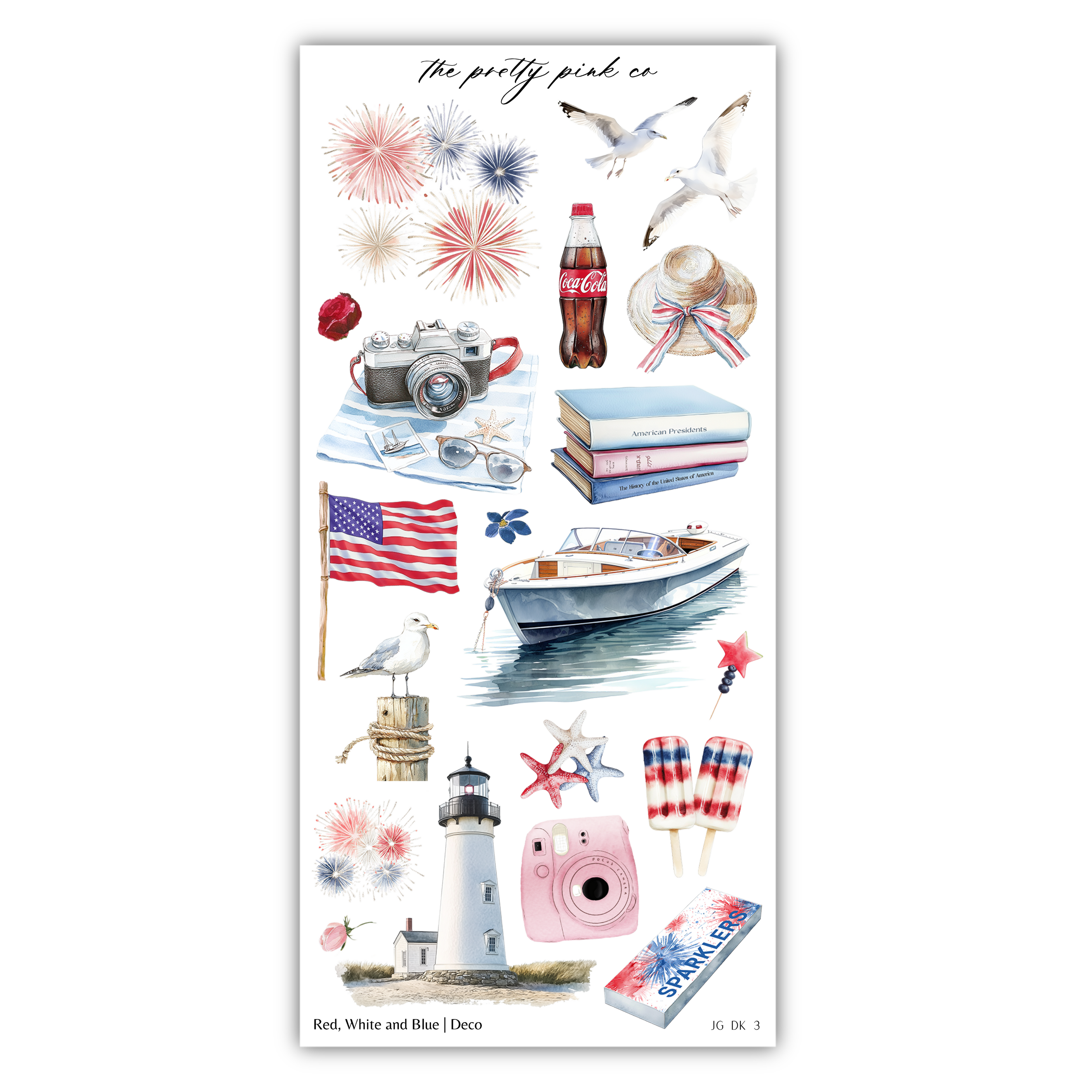 Red, White and Blue | Decorative Kit