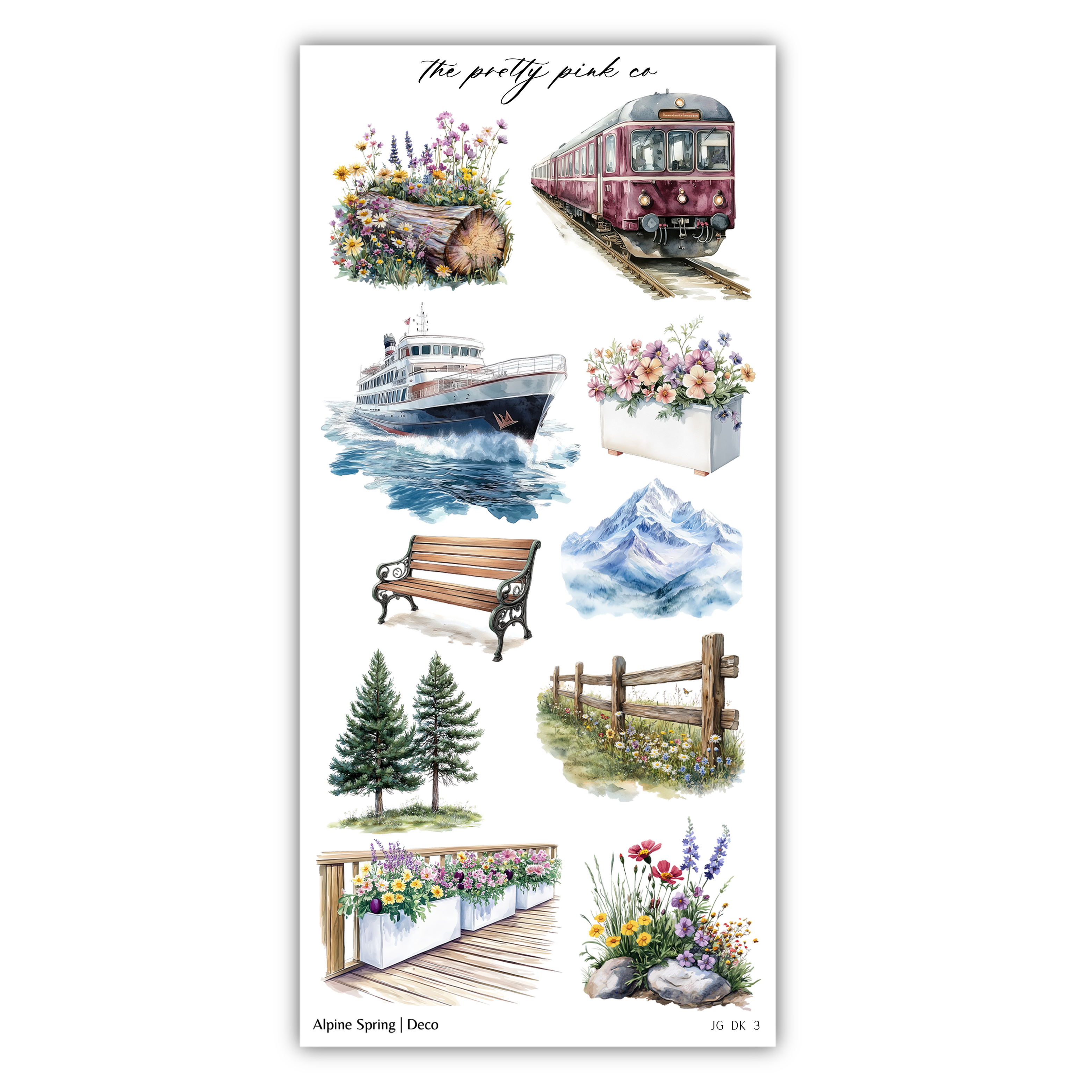 Alpine Spring | Decorative Kit