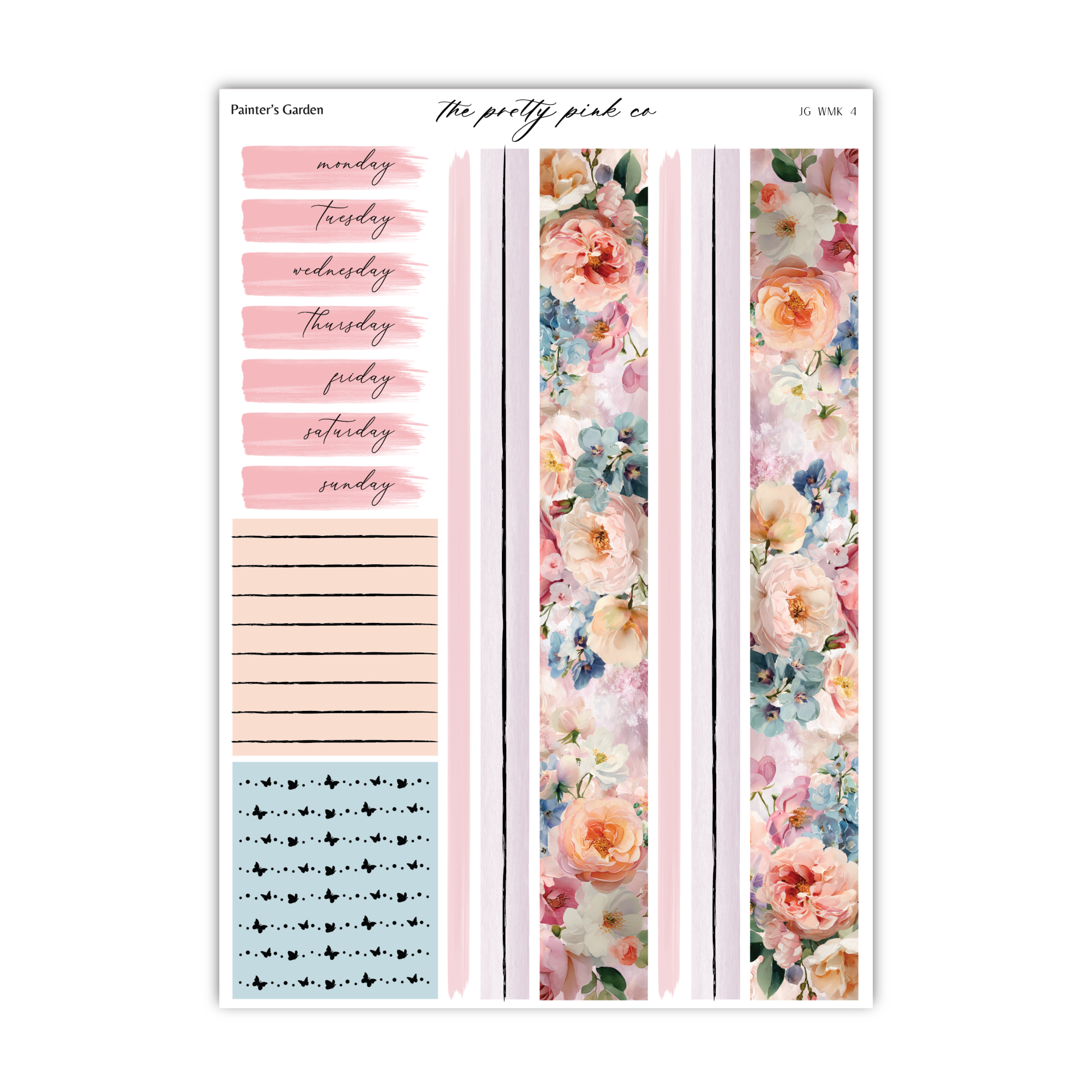 Painter's Garden | Foiled Weekly Kit