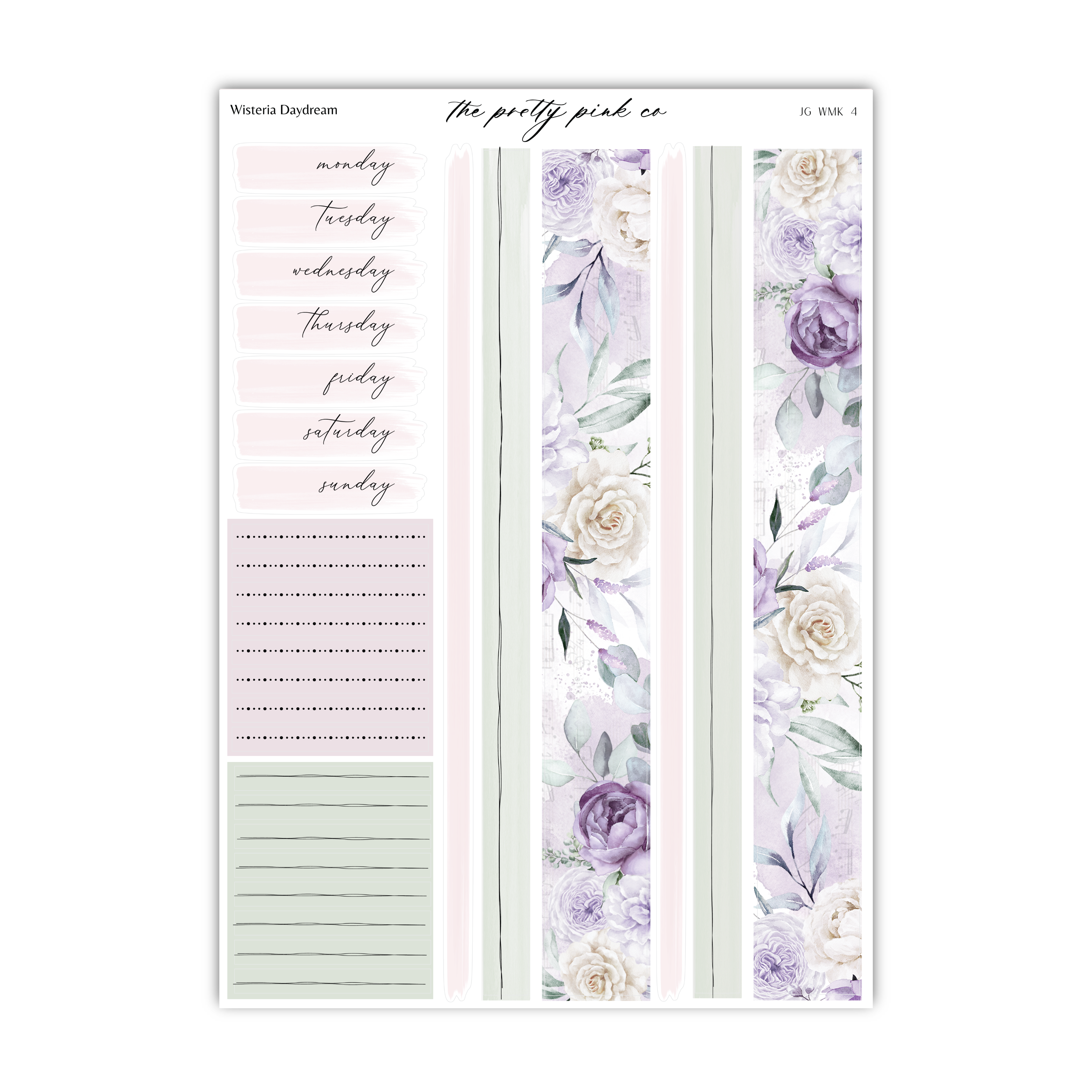 Wisteria Daydream | Foiled Weekly Kit