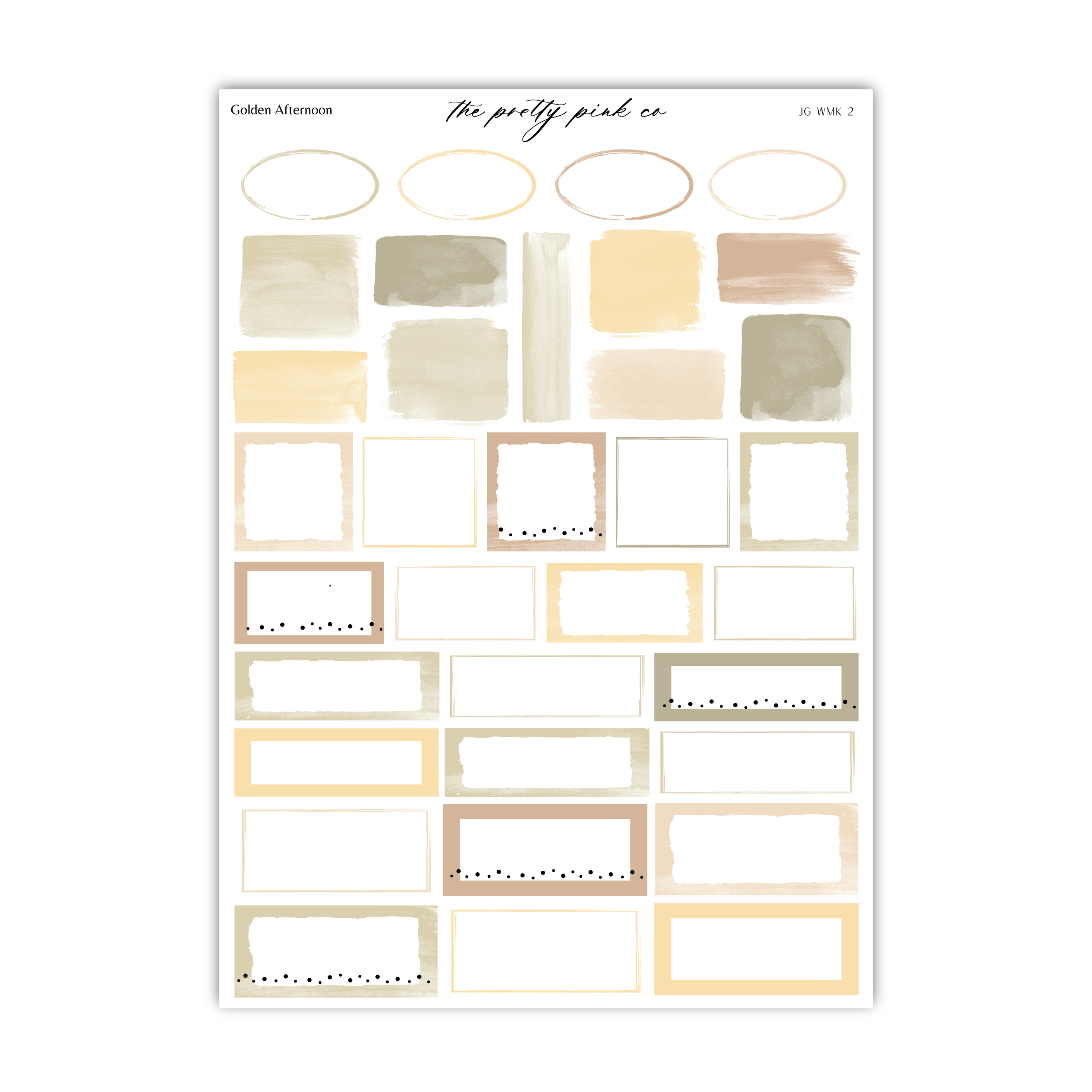 a collection of various shapes and patterns, including circles, rectangles, and lines, arranged in a grid-like pattern. The image does not contain any text or specific details about the objects or their characteristics.