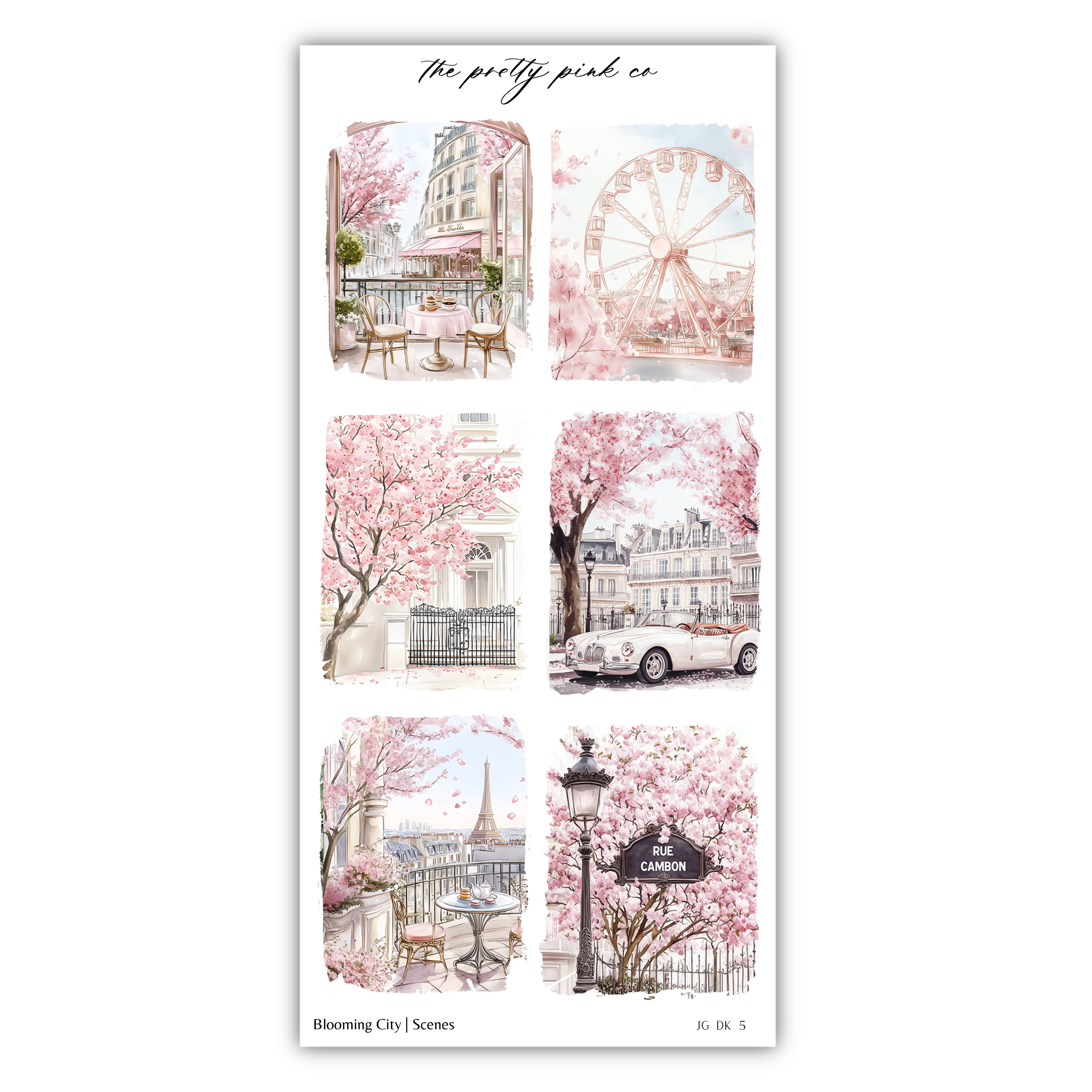 Blooming City | Decorative Kit