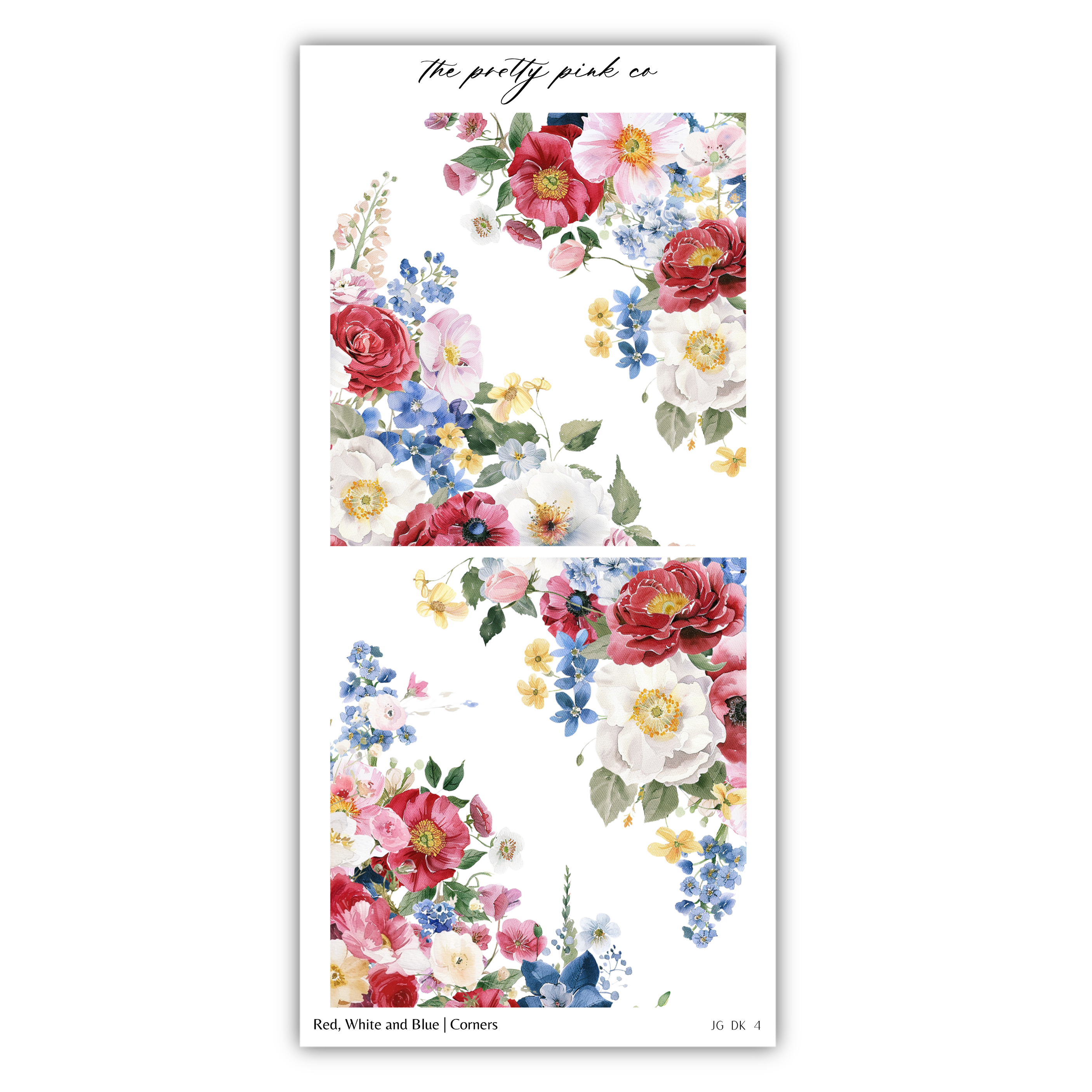 Red, White and Blue | Decorative Kit