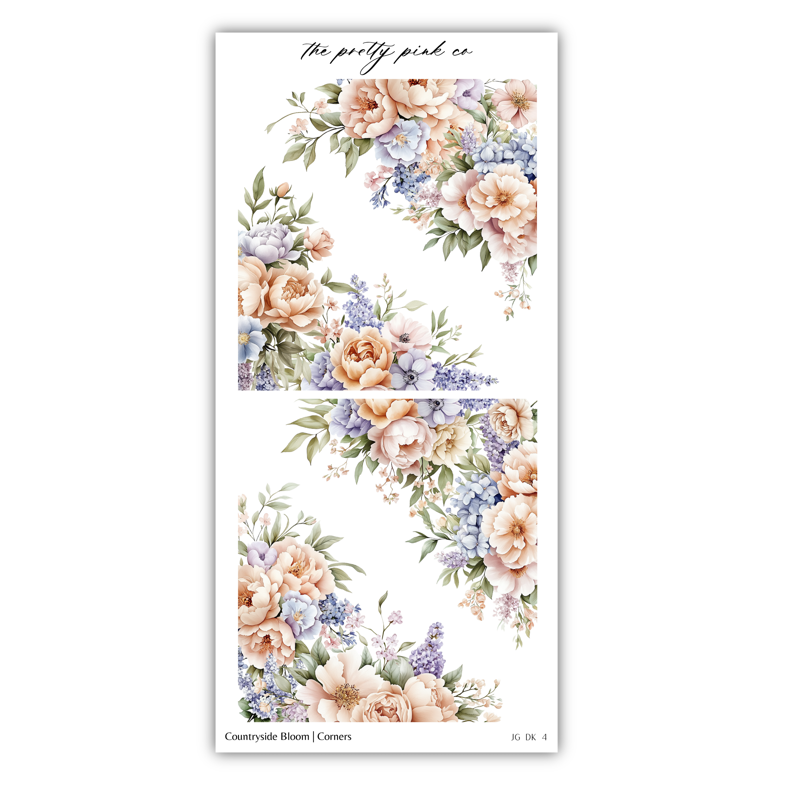 Countryside Bloom | Decorative Kit