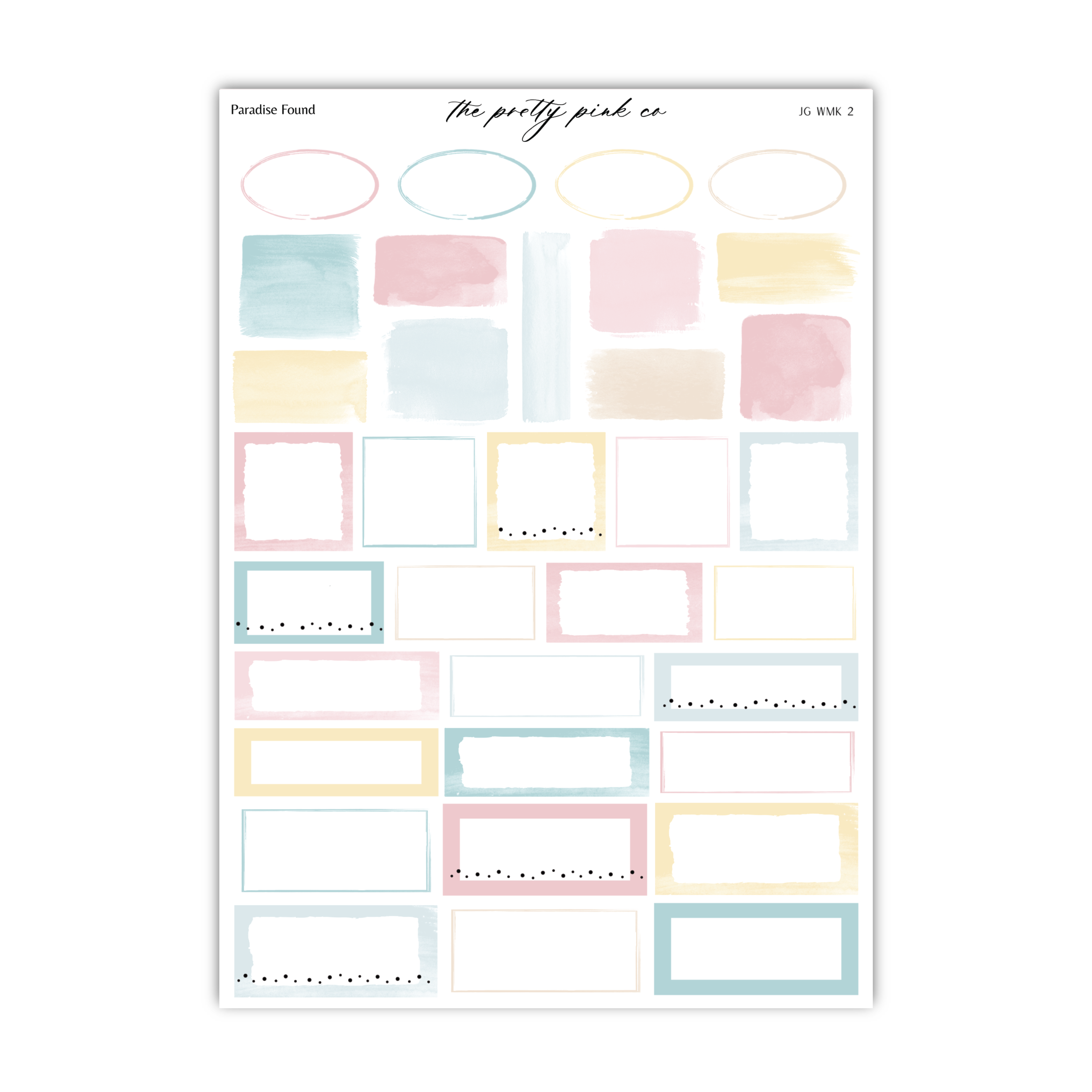 Paradise Found | Foiled Weekly Kit