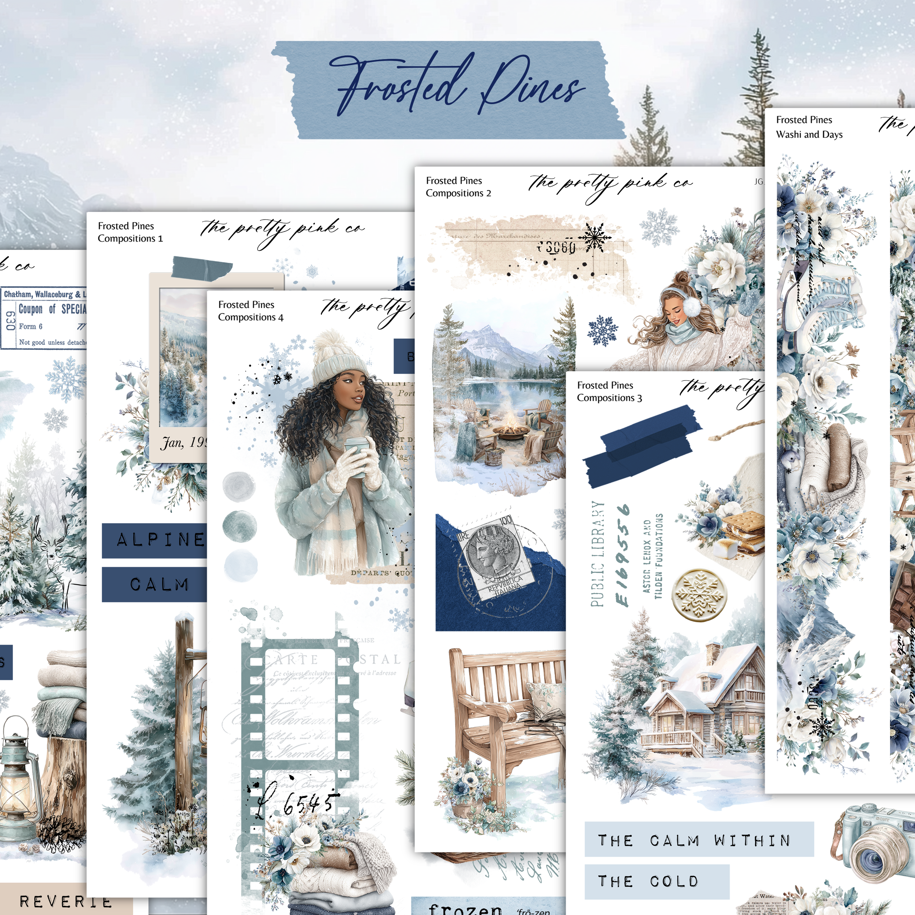 Frosted Pines | Creative Kit