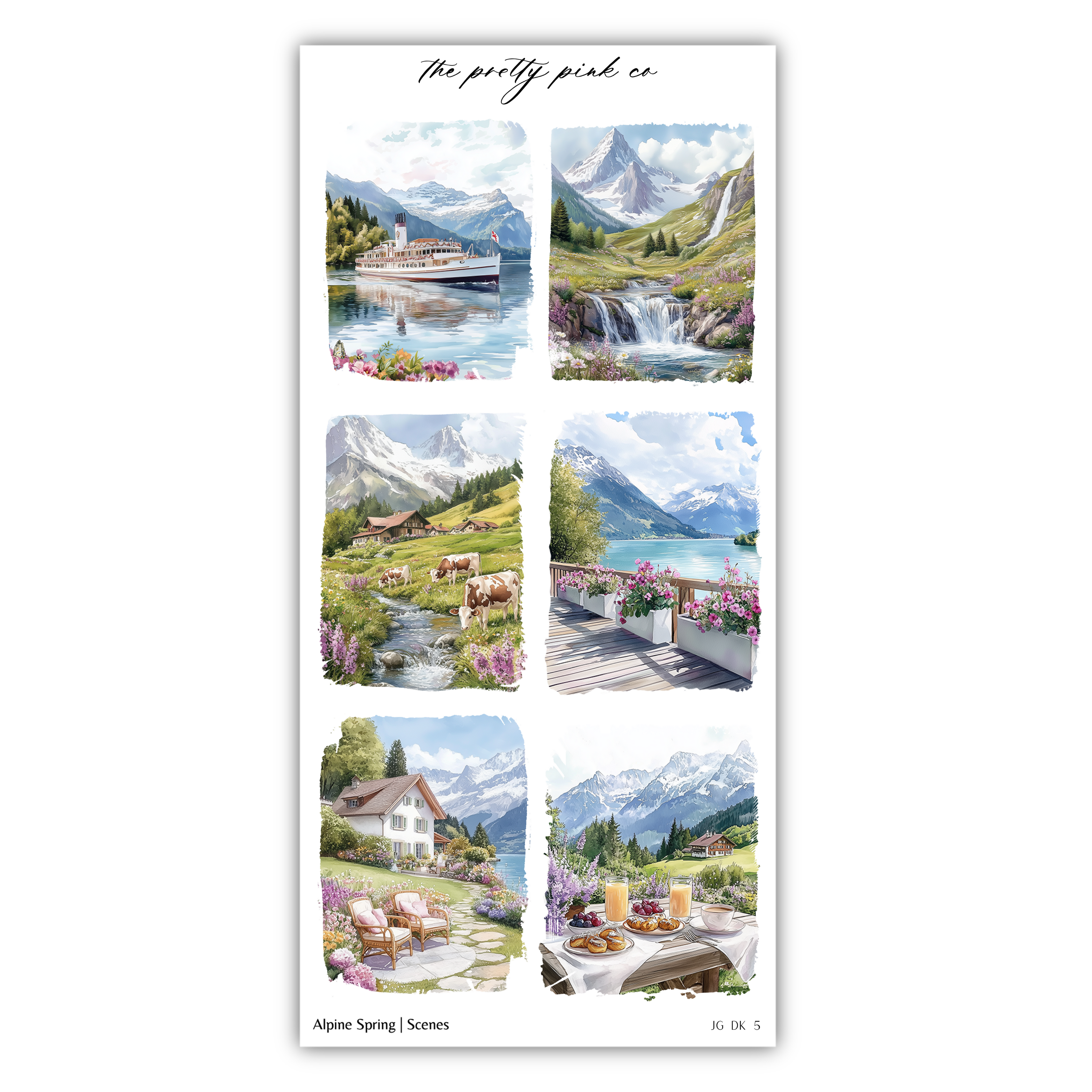 Alpine Spring | Decorative Kit