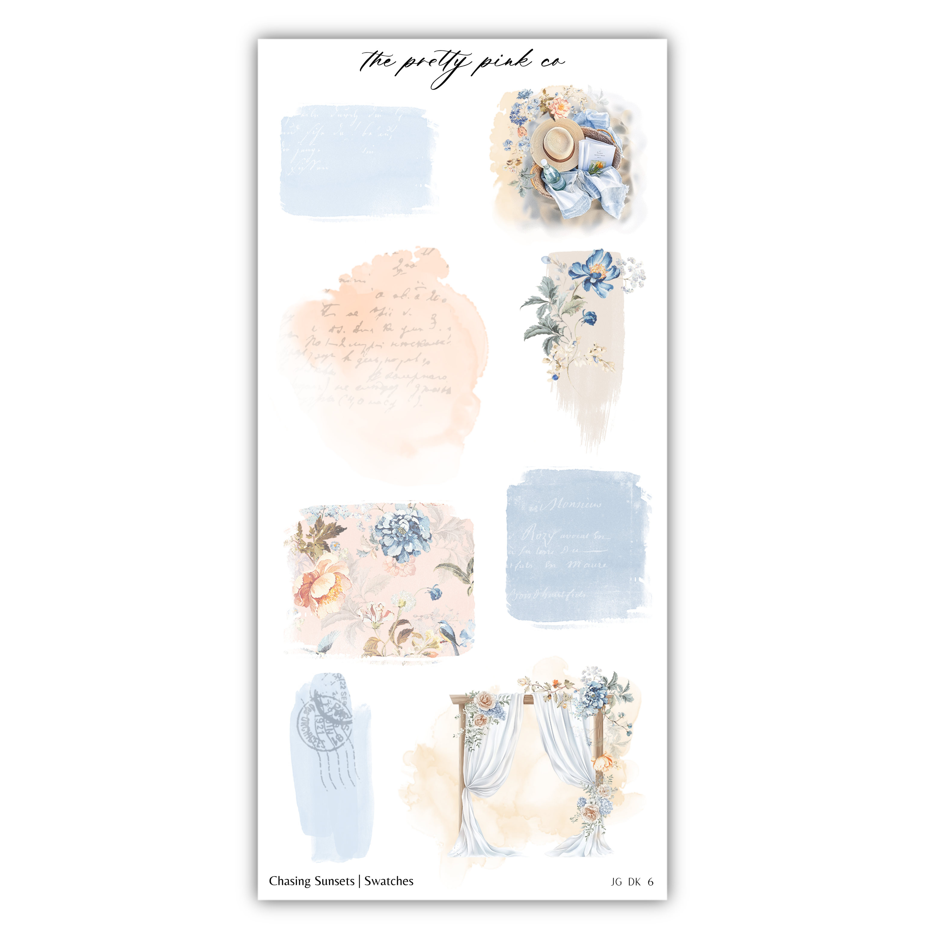 Chasing Sunsets | Decorative Kit