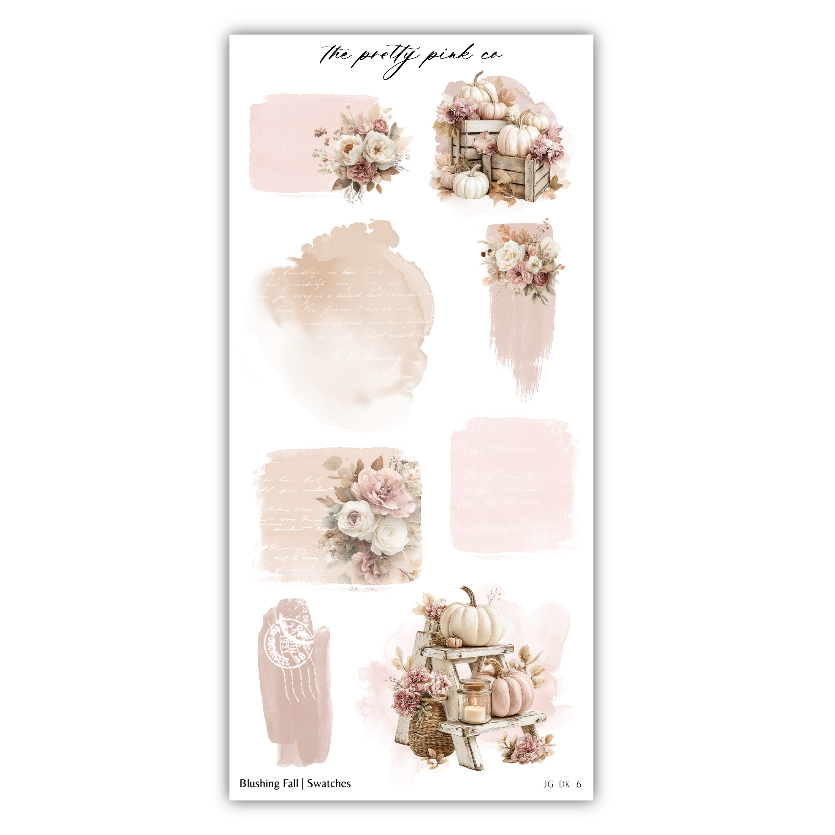 Blushing Fall | Decorative Kit