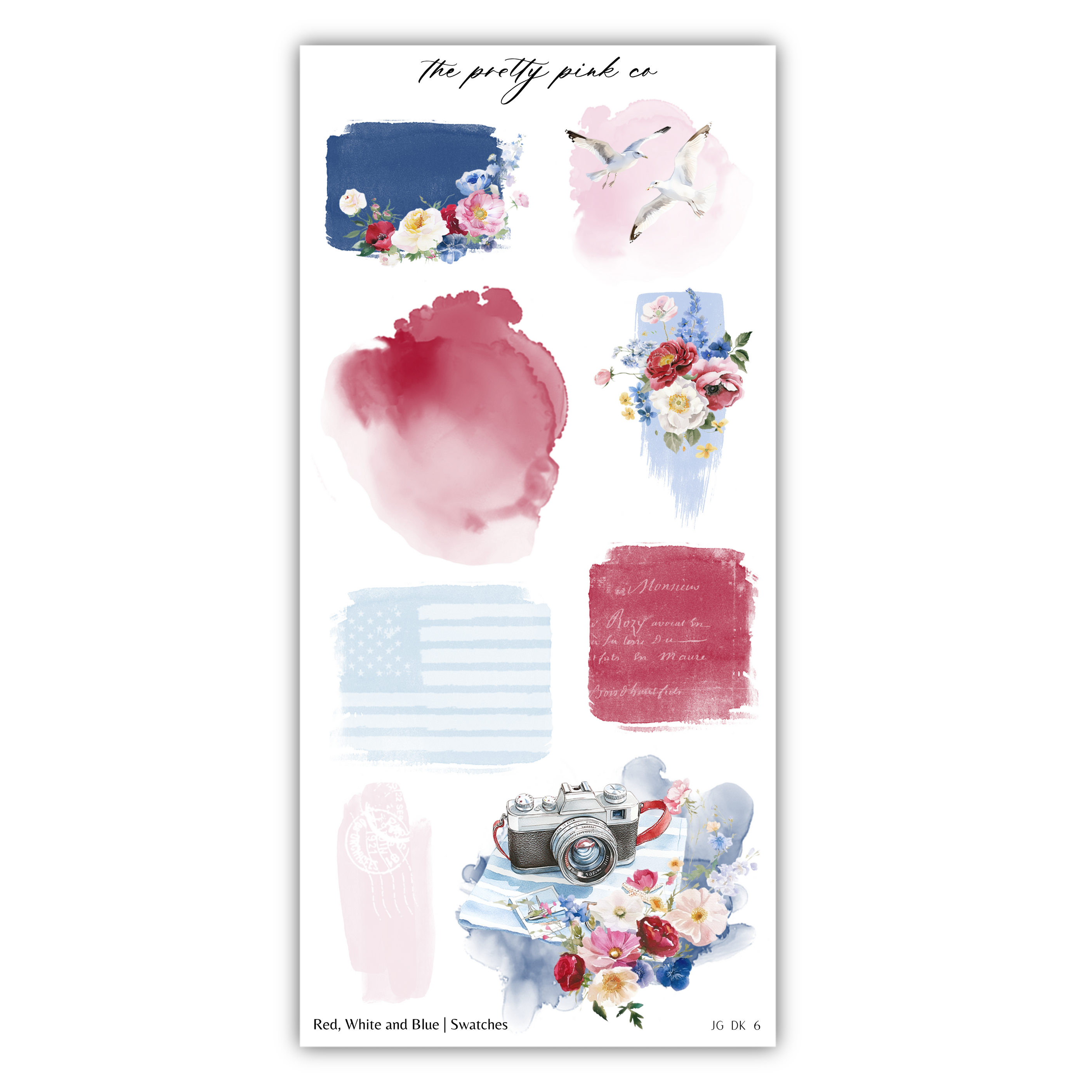 Red, White and Blue | Decorative Kit