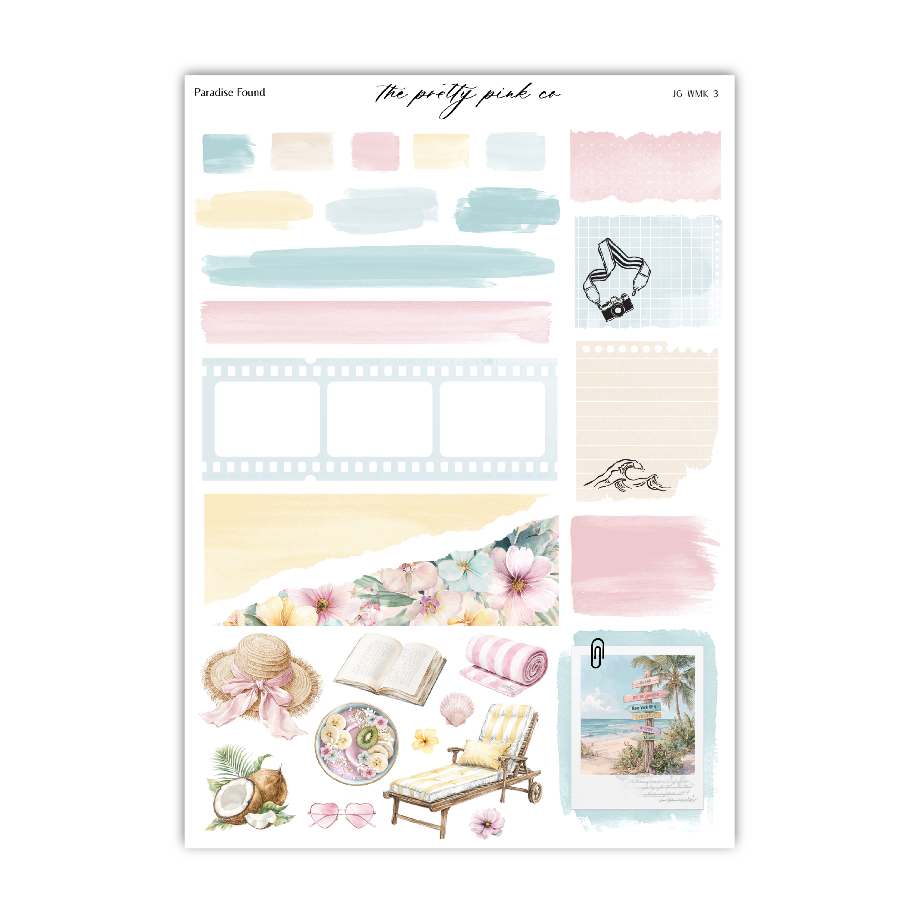 Paradise Found | Foiled Weekly Kit