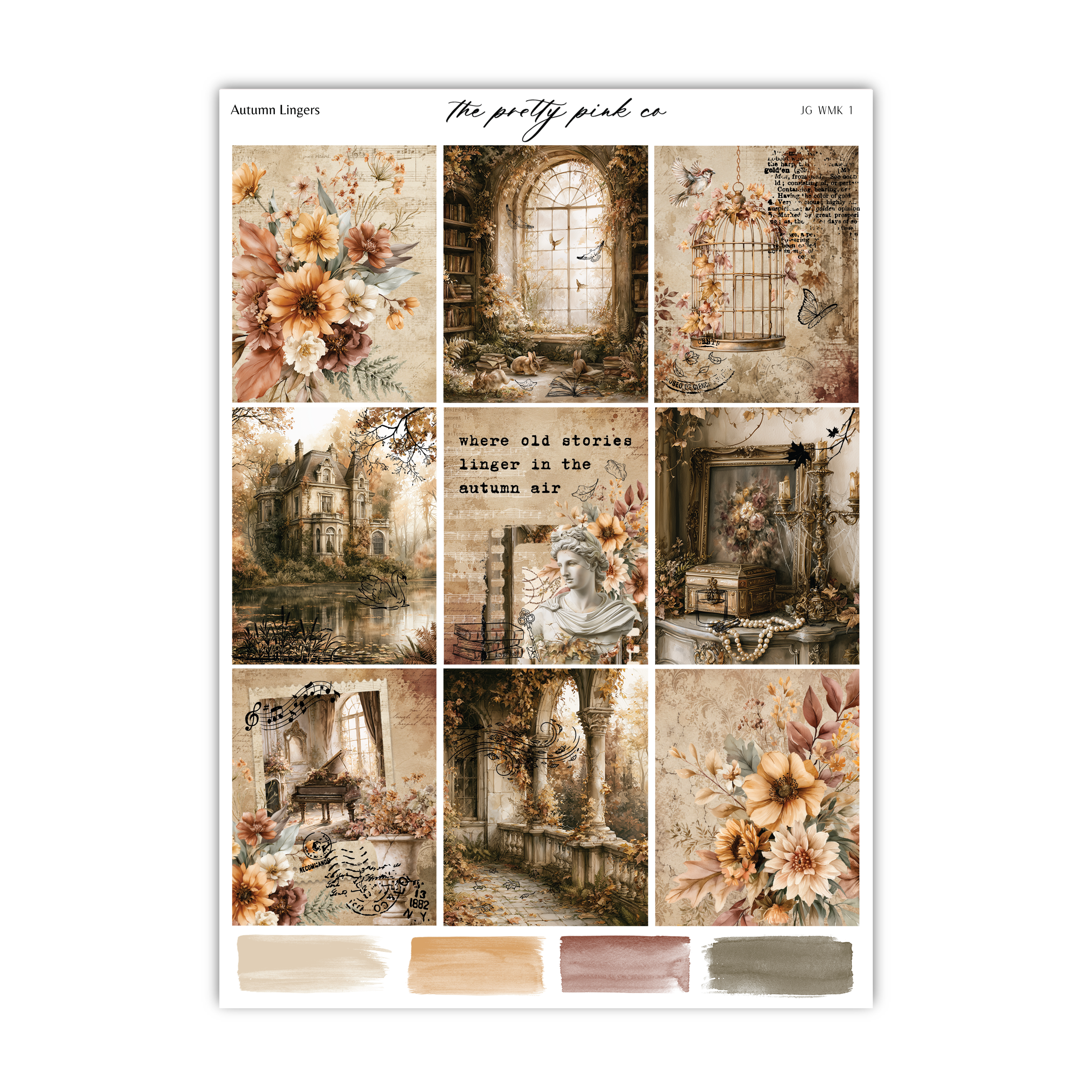 Autumn Lingers | Foiled Weekly Kit