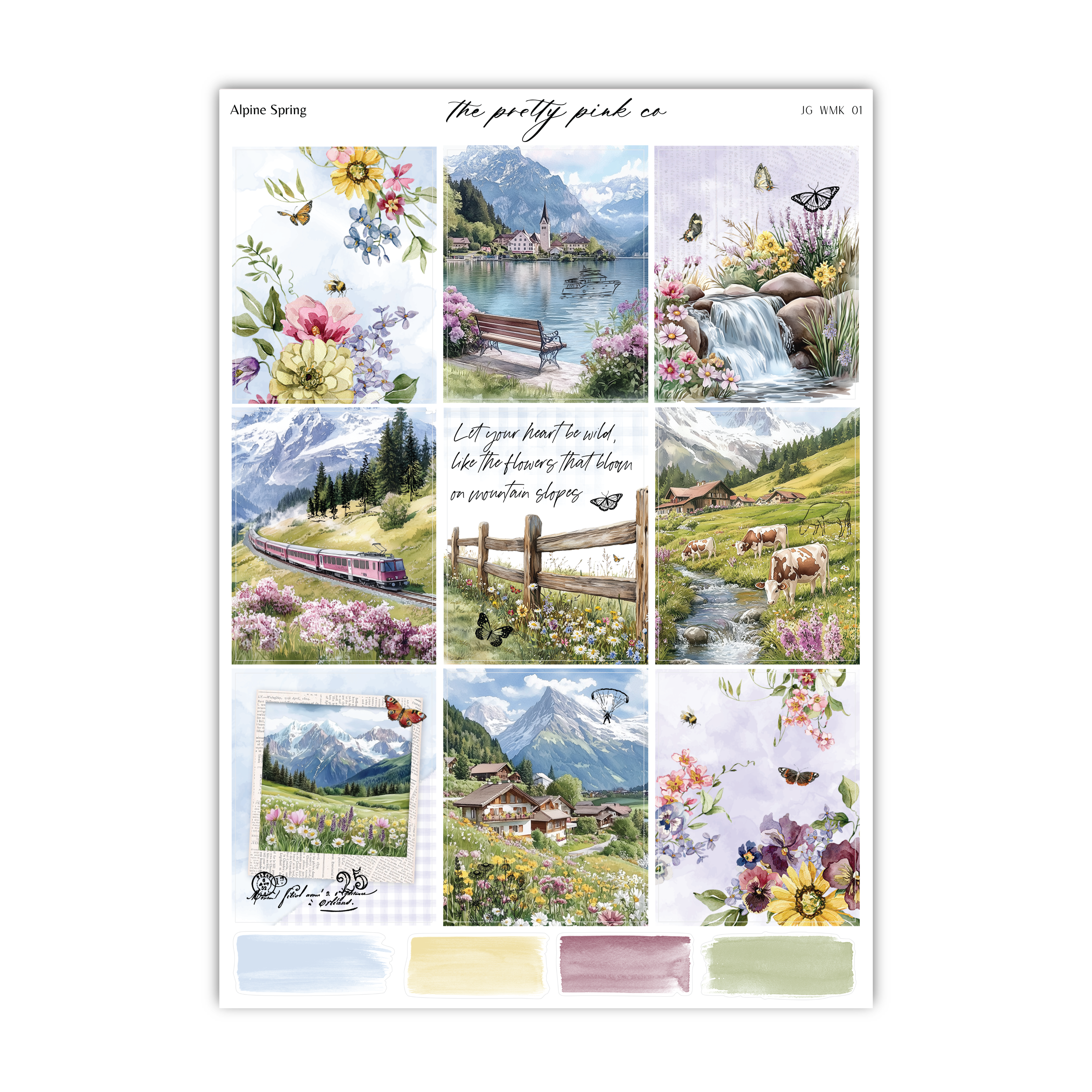 Alpine Spring | Foiled Weekly Kit