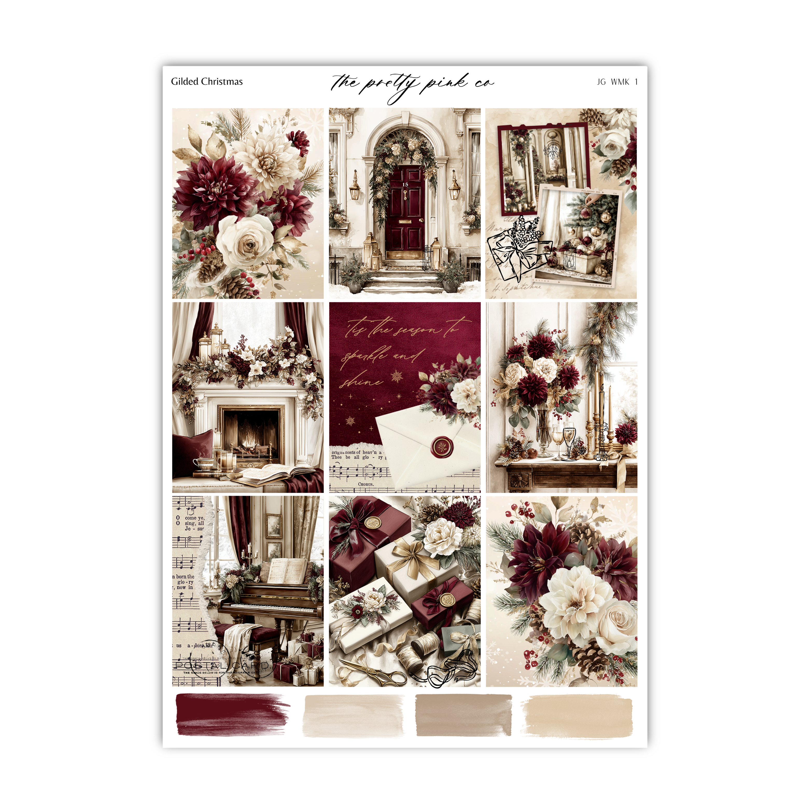 Gilded Christmas | Foiled Weekly Kit