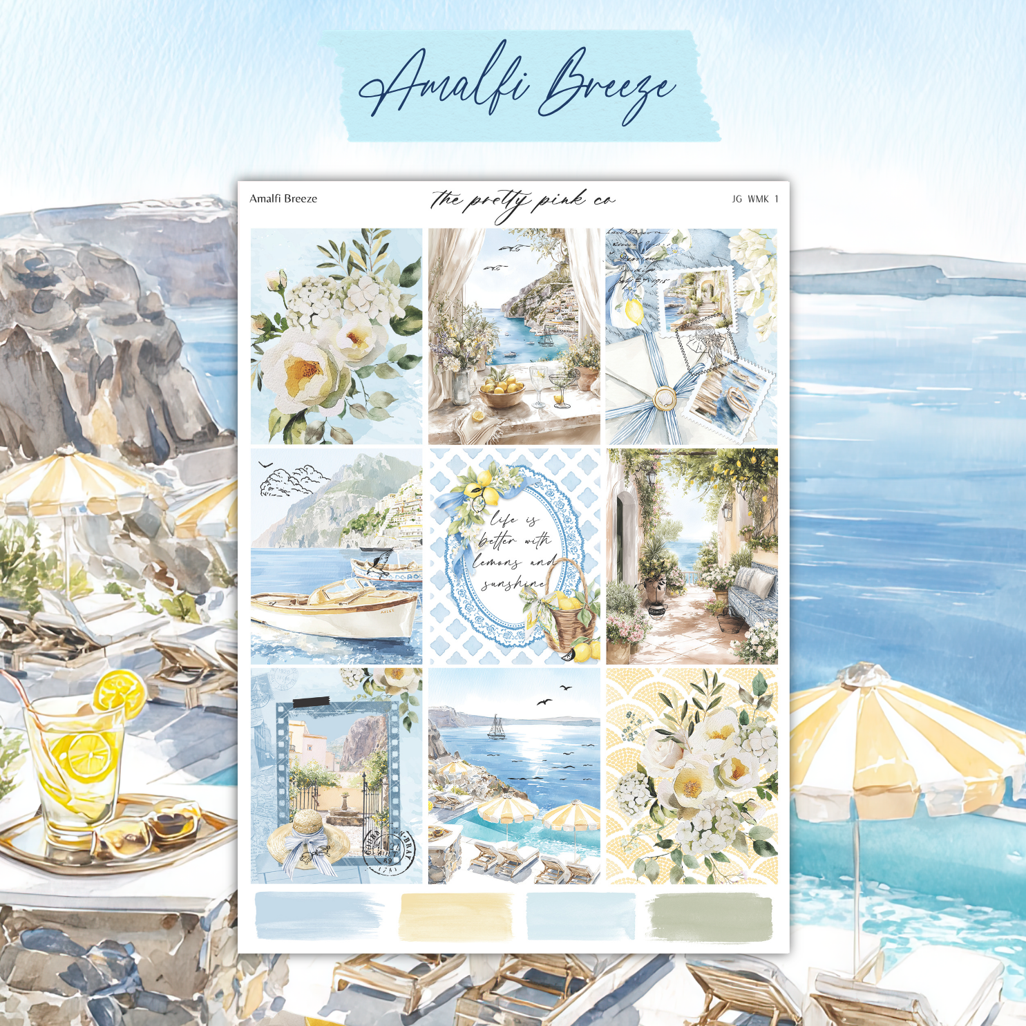 Amalfi Breeze | Foiled Weekly Kit