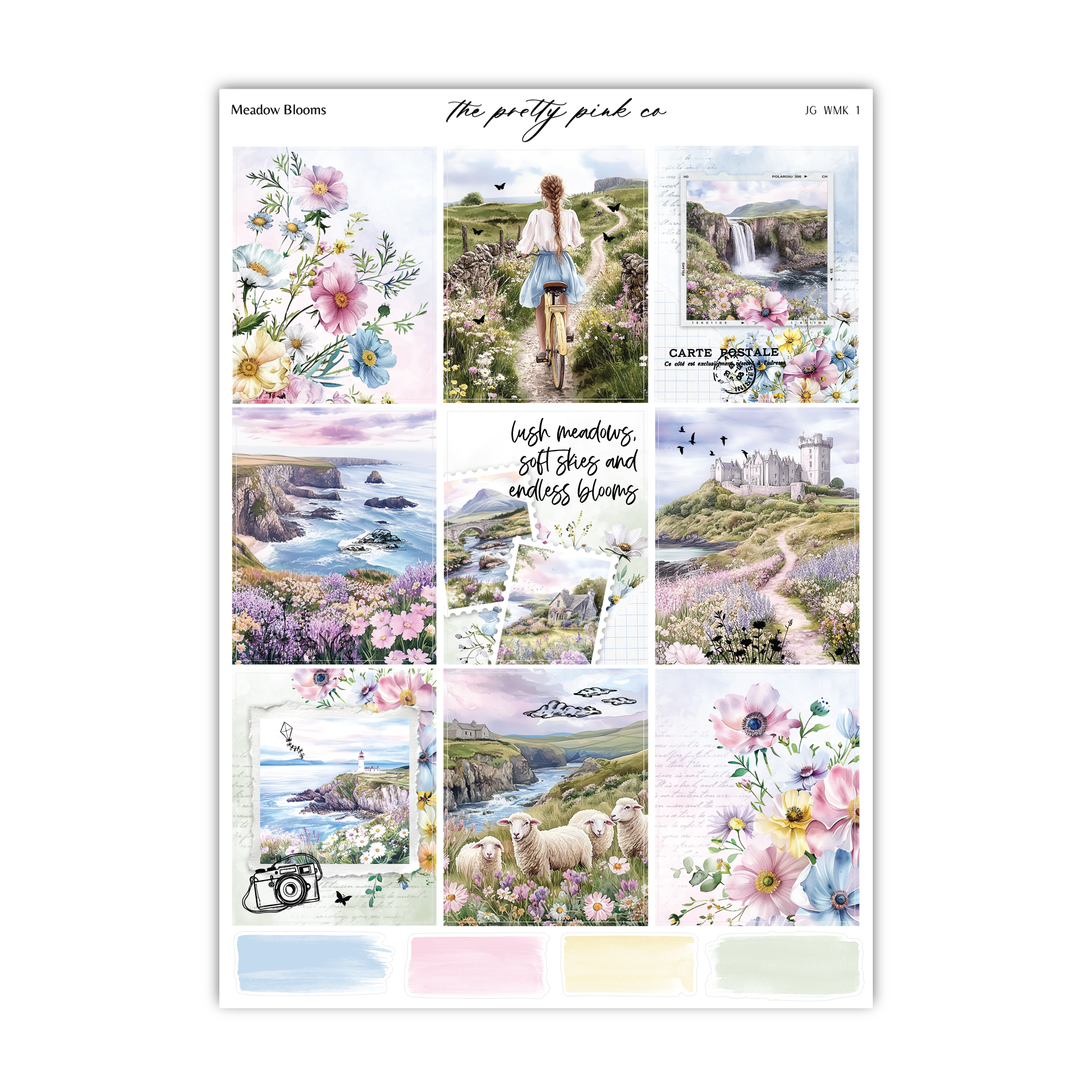 Meadow Blooms | Foiled Weekly Kit