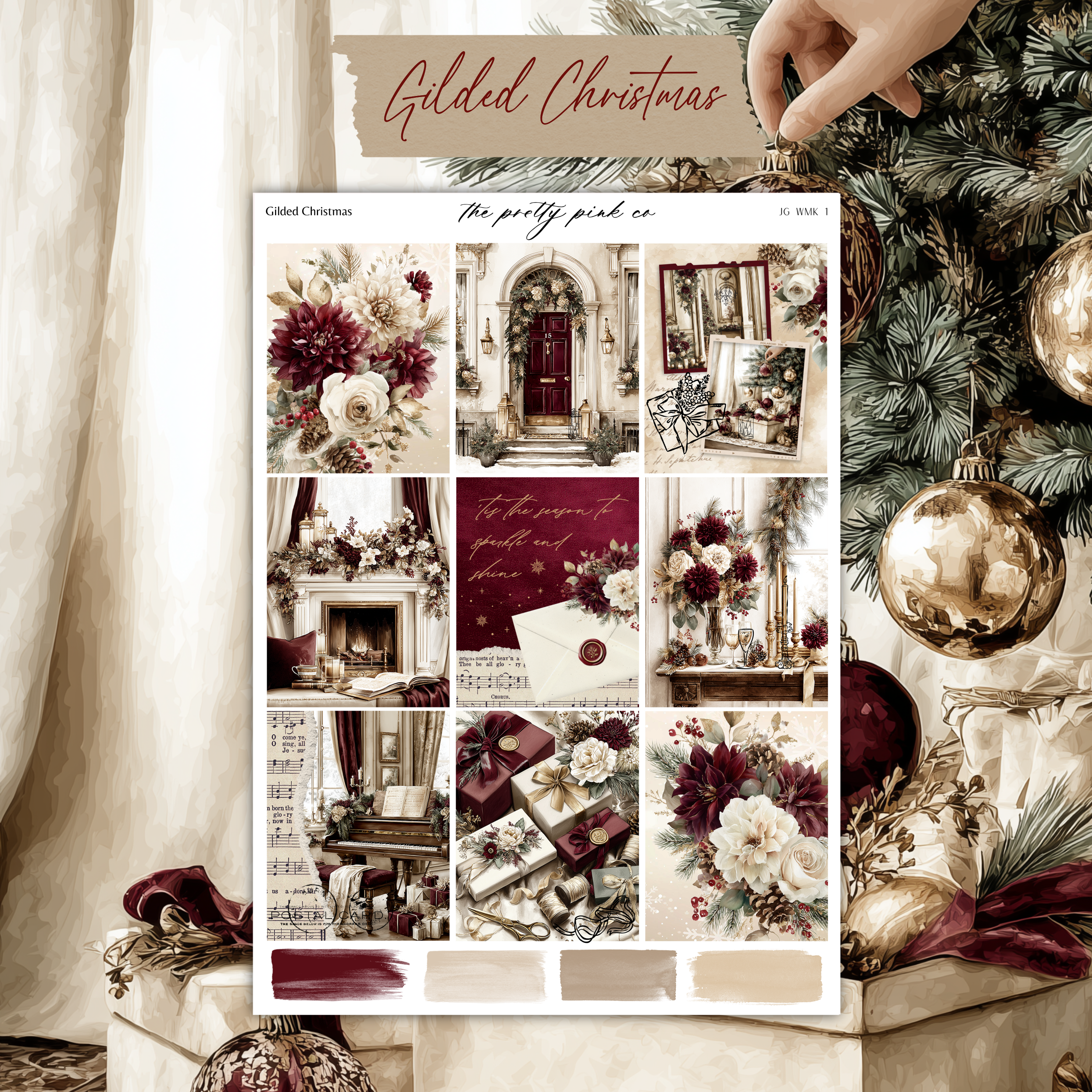 Gilded Christmas | Foiled Weekly Kit