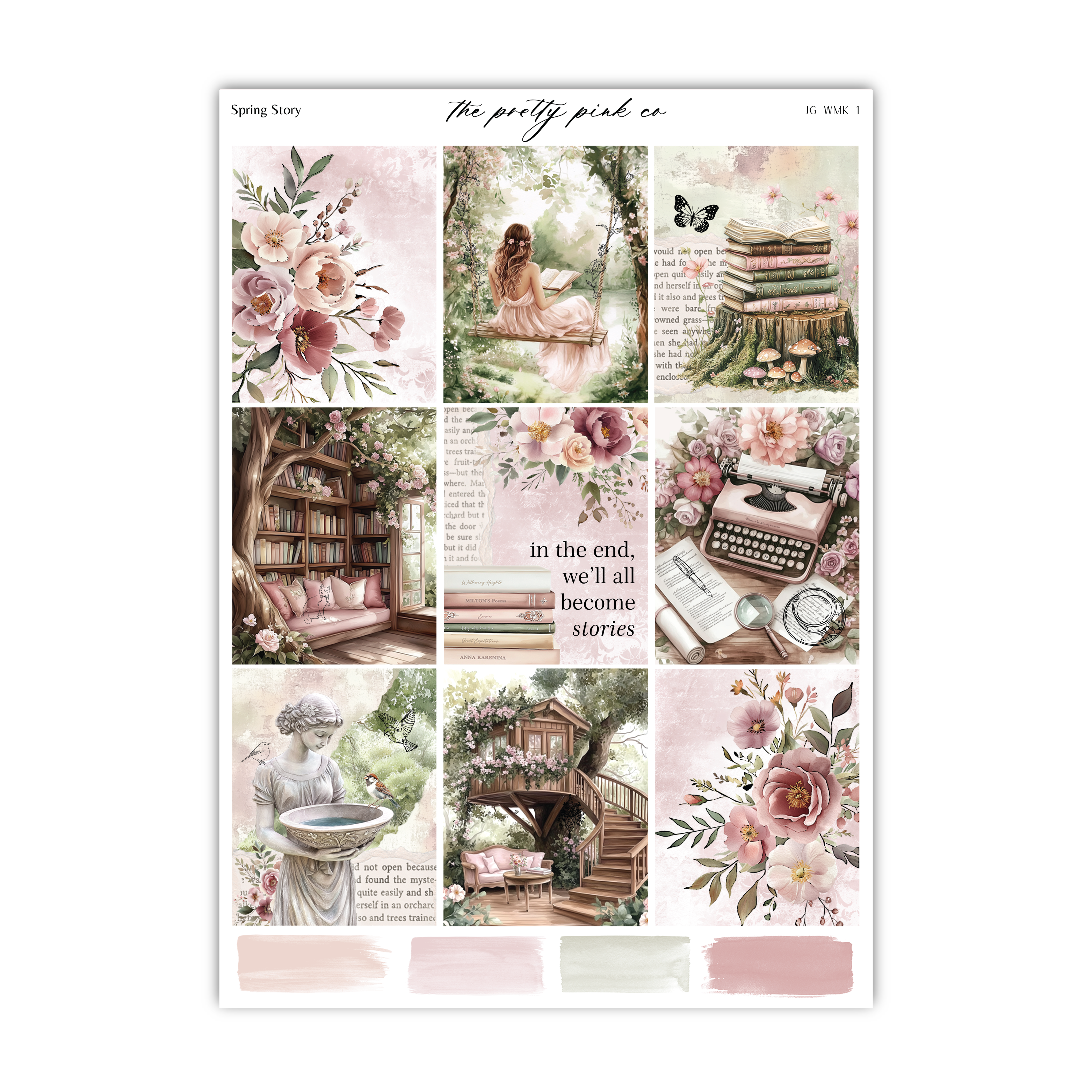 Spring Story | Foiled Weekly Kit