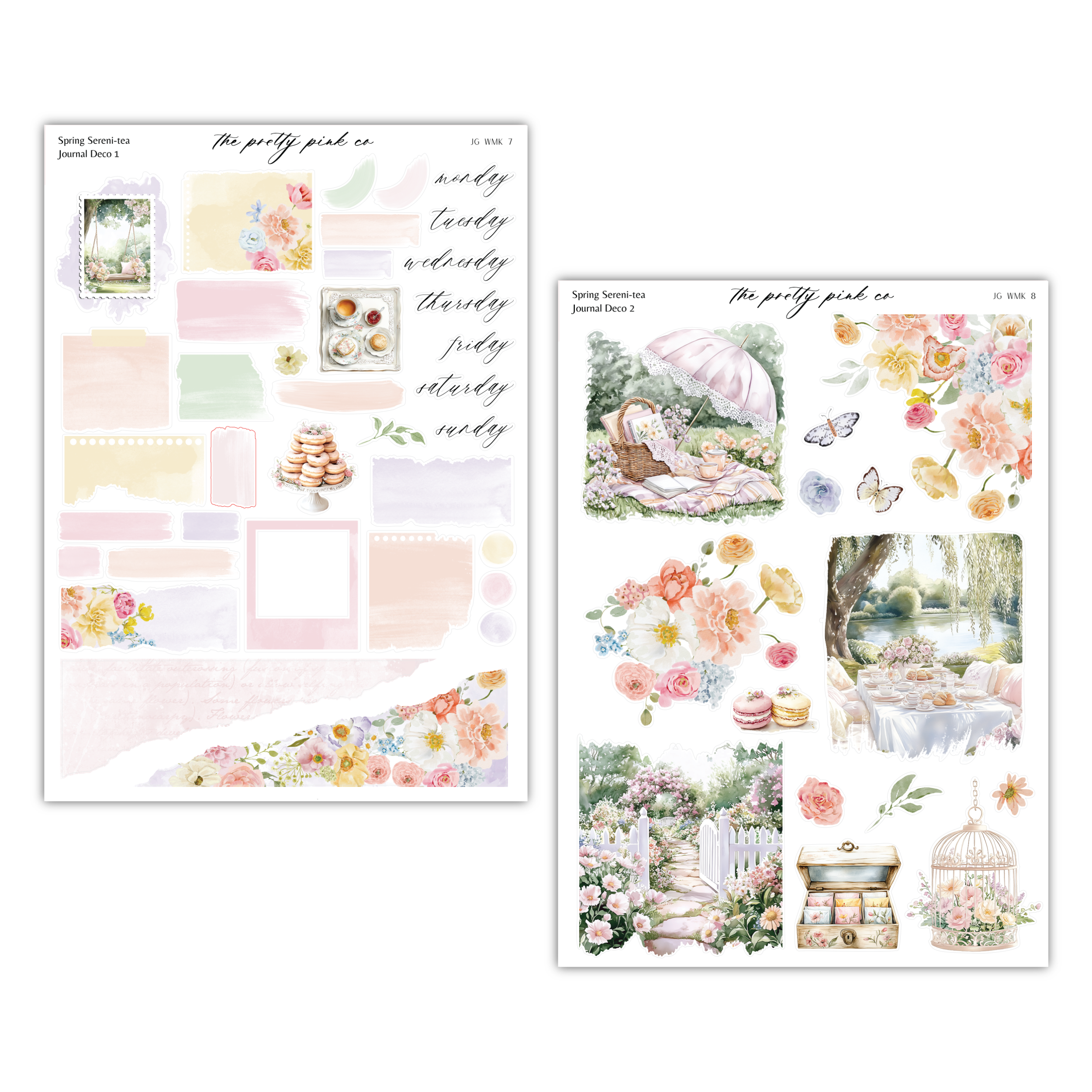 Spring Sereni-tea | Journaling Kit