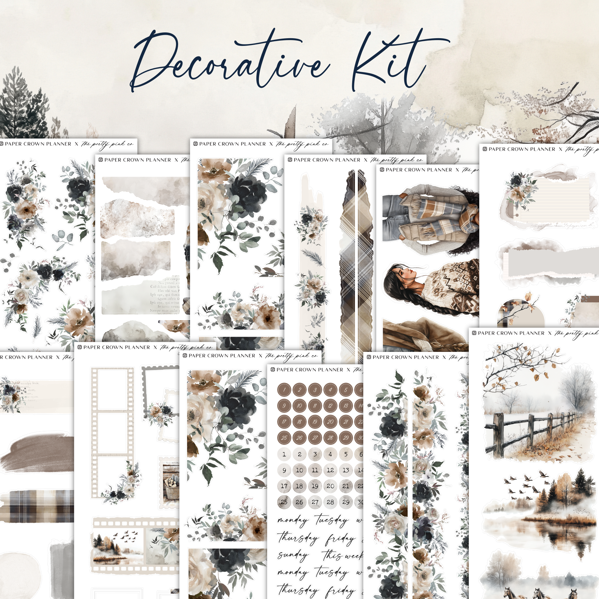 Morning Fog | Decorative Kit