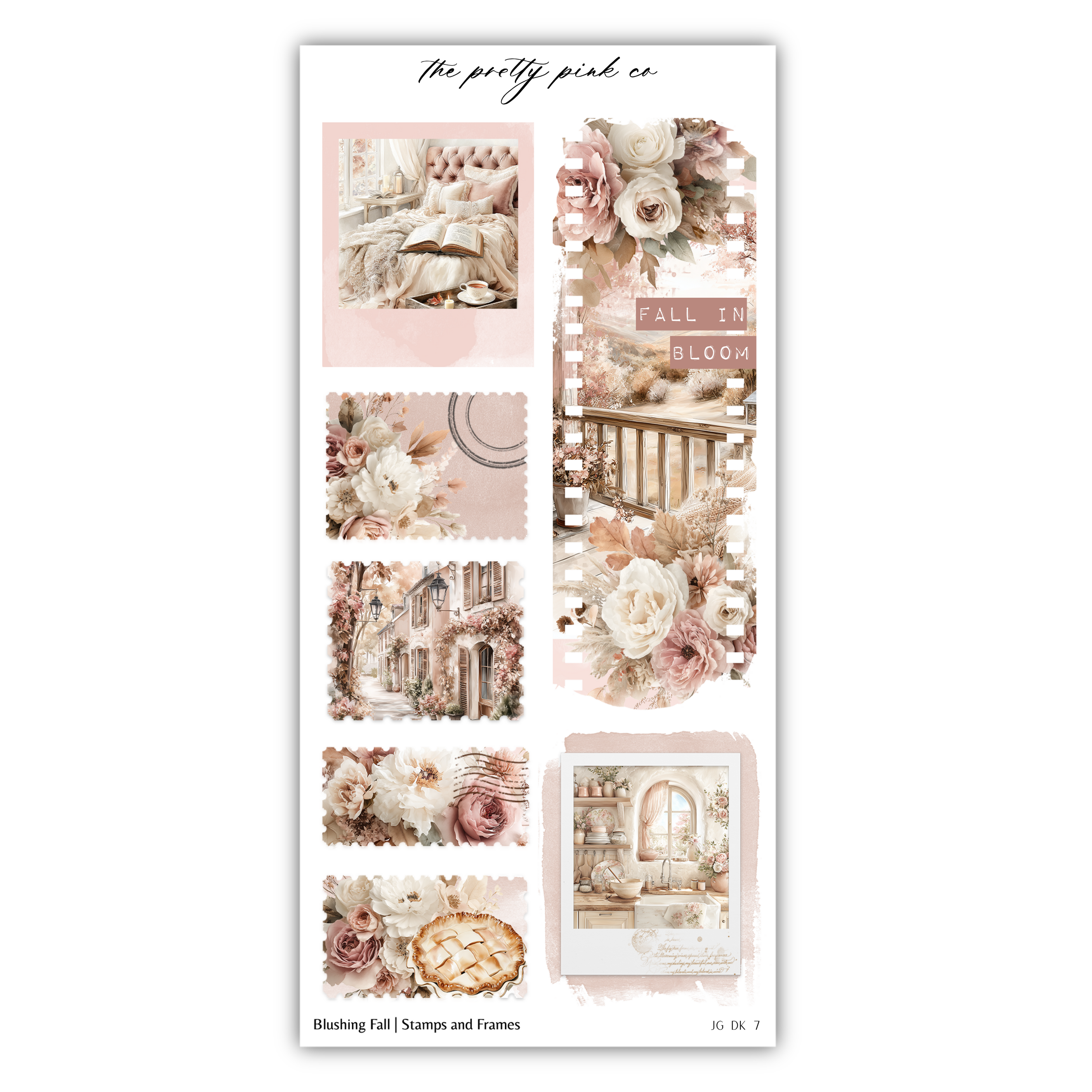 Blushing Fall | Decorative Kit