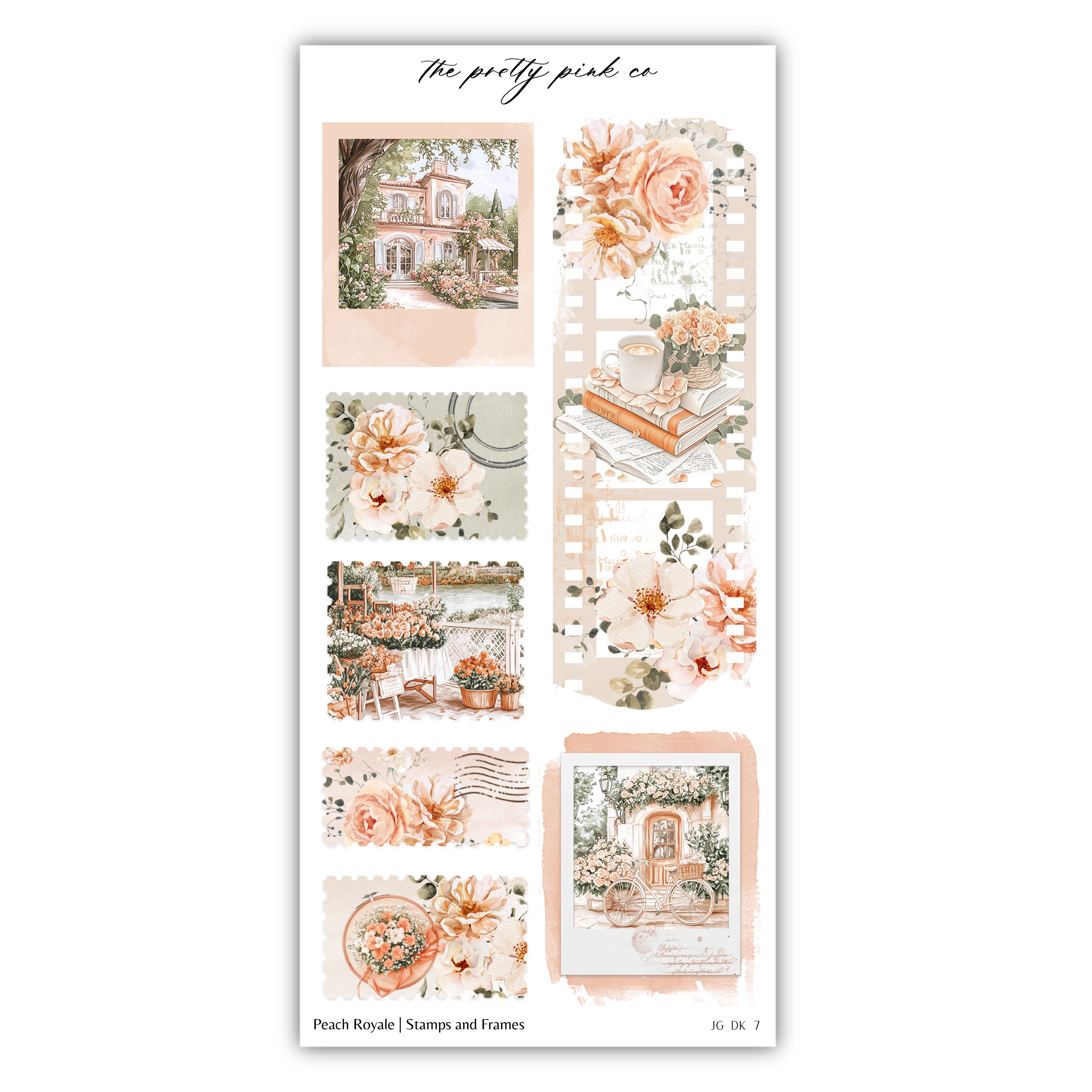 Peach Royale | Decorative Kit