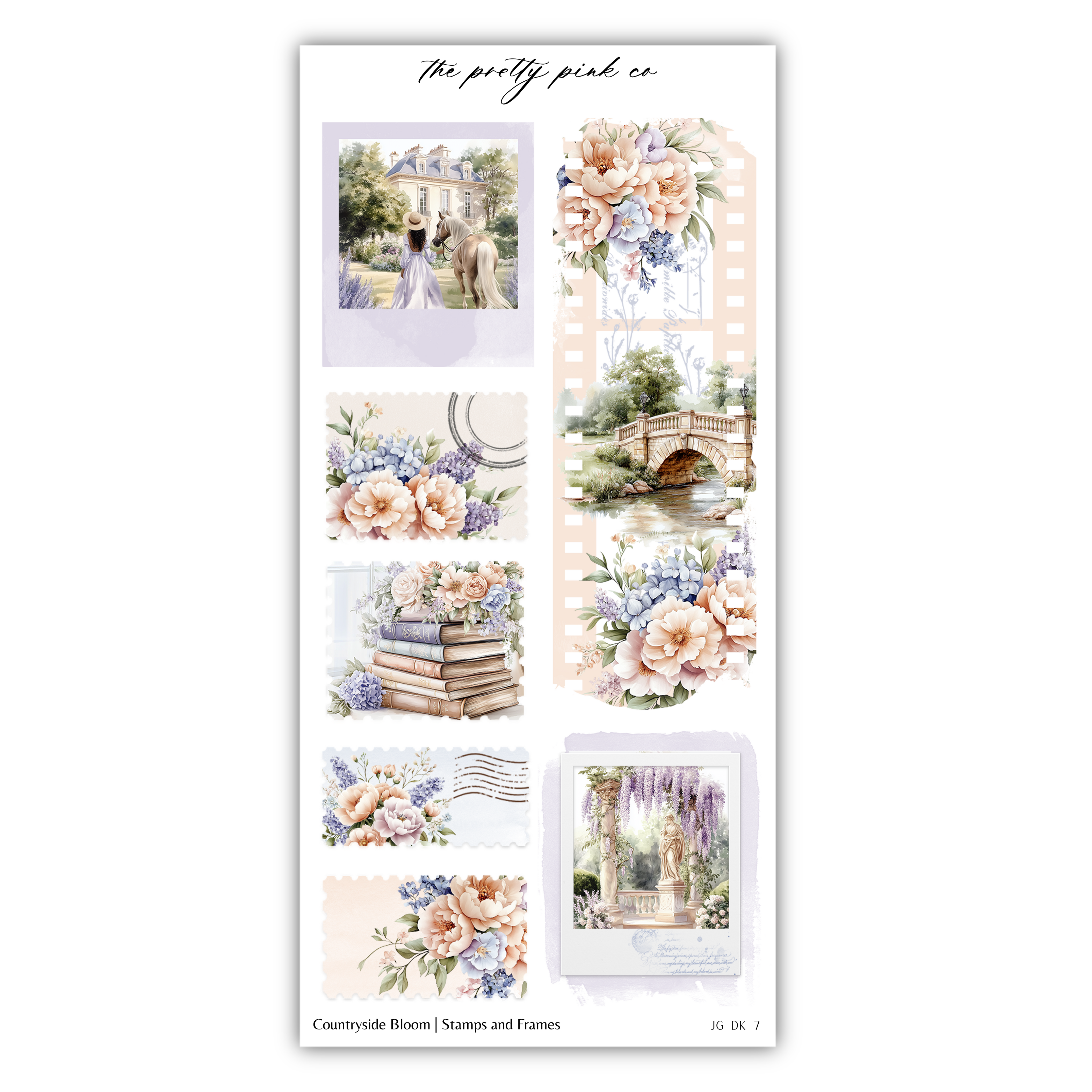 Countryside Bloom | Decorative Kit