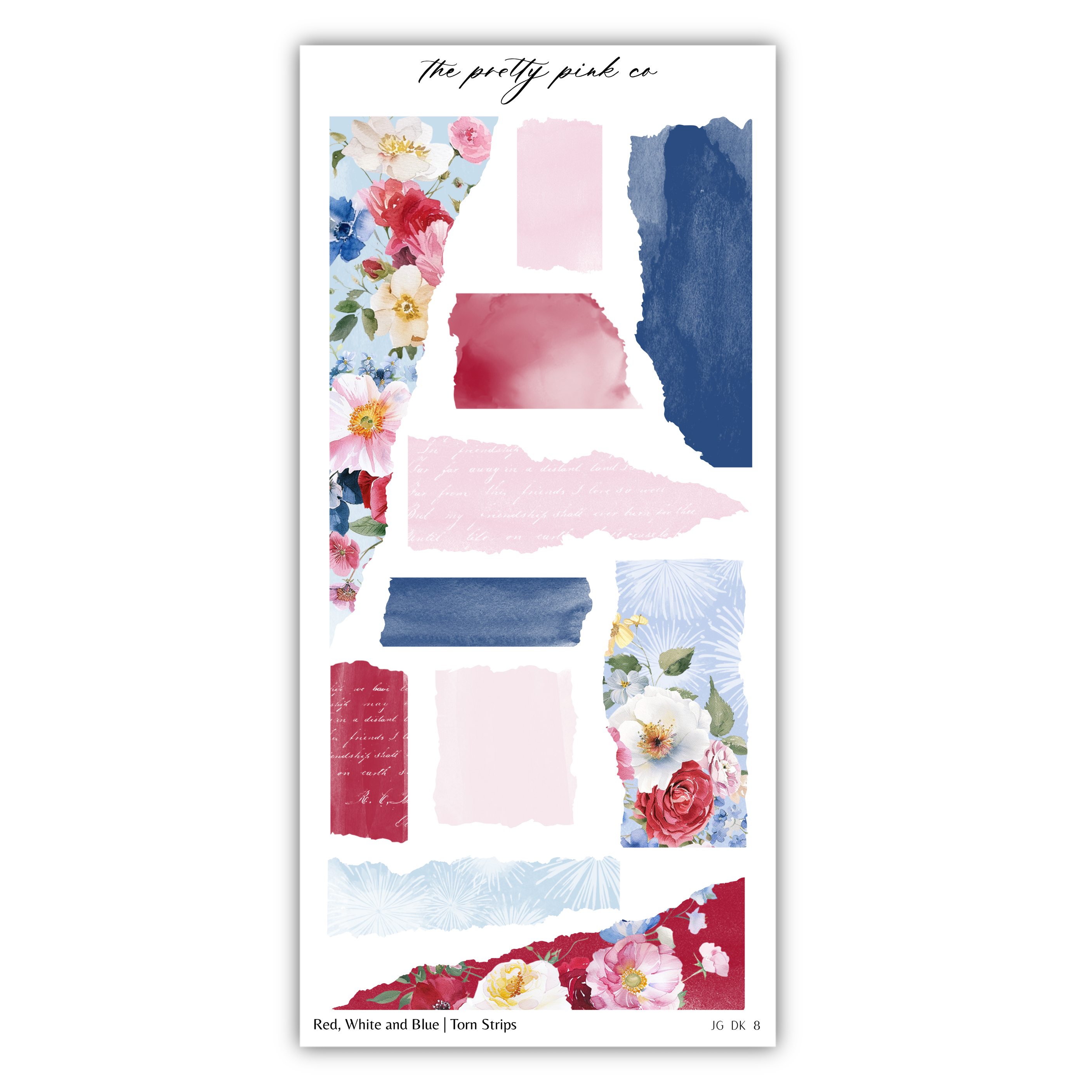 Red, White and Blue | Decorative Kit