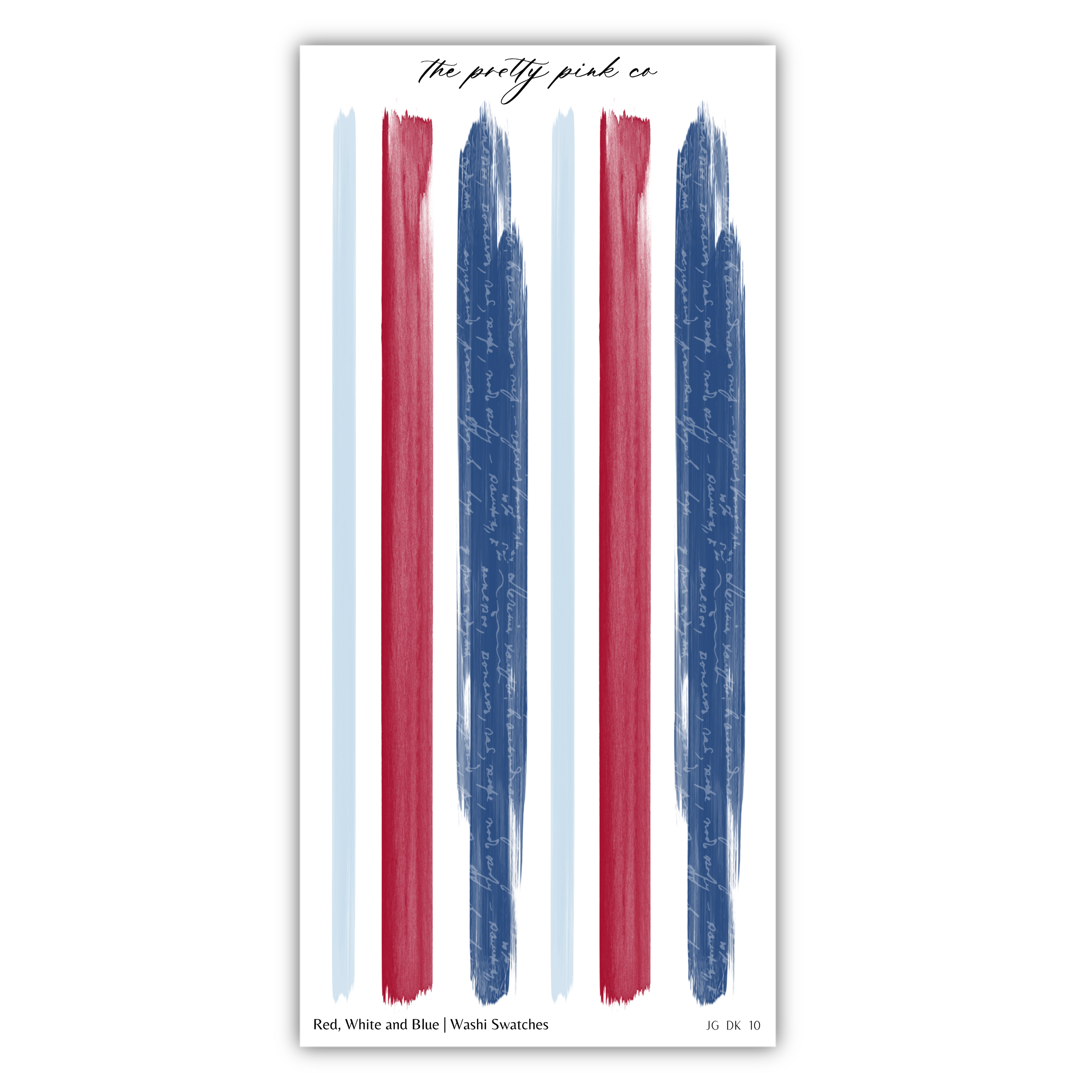 Red, White and Blue | Decorative Kit
