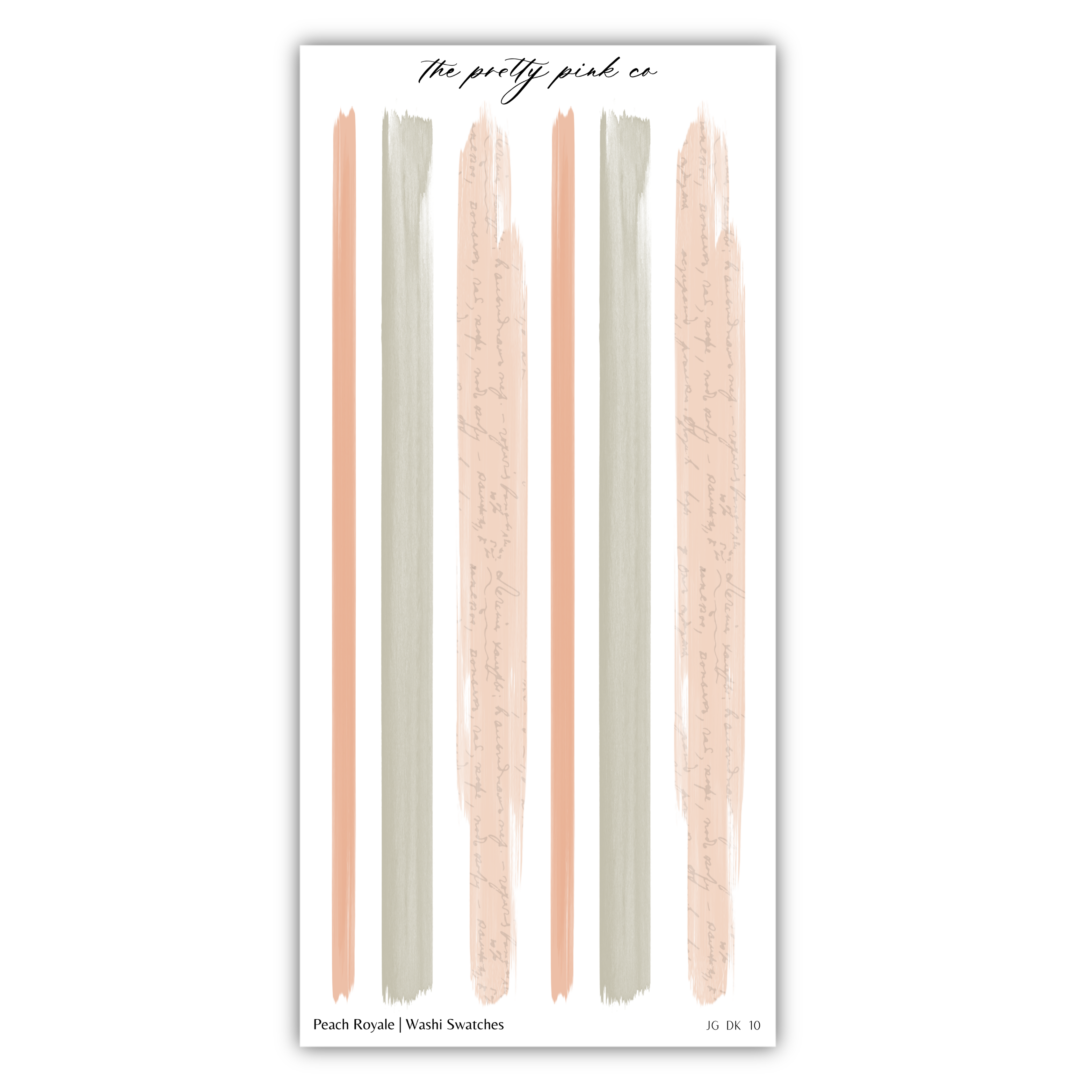 Peach Royale | Decorative Kit