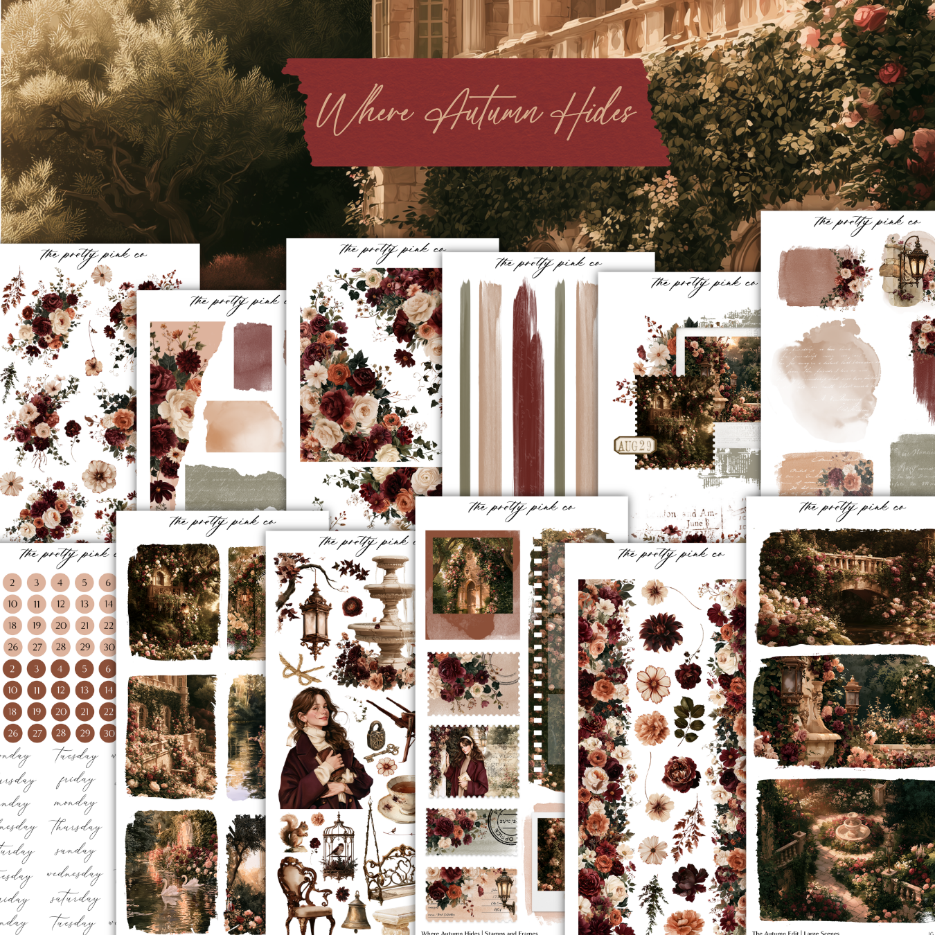 Where Autumn Hides | Decorative Kit