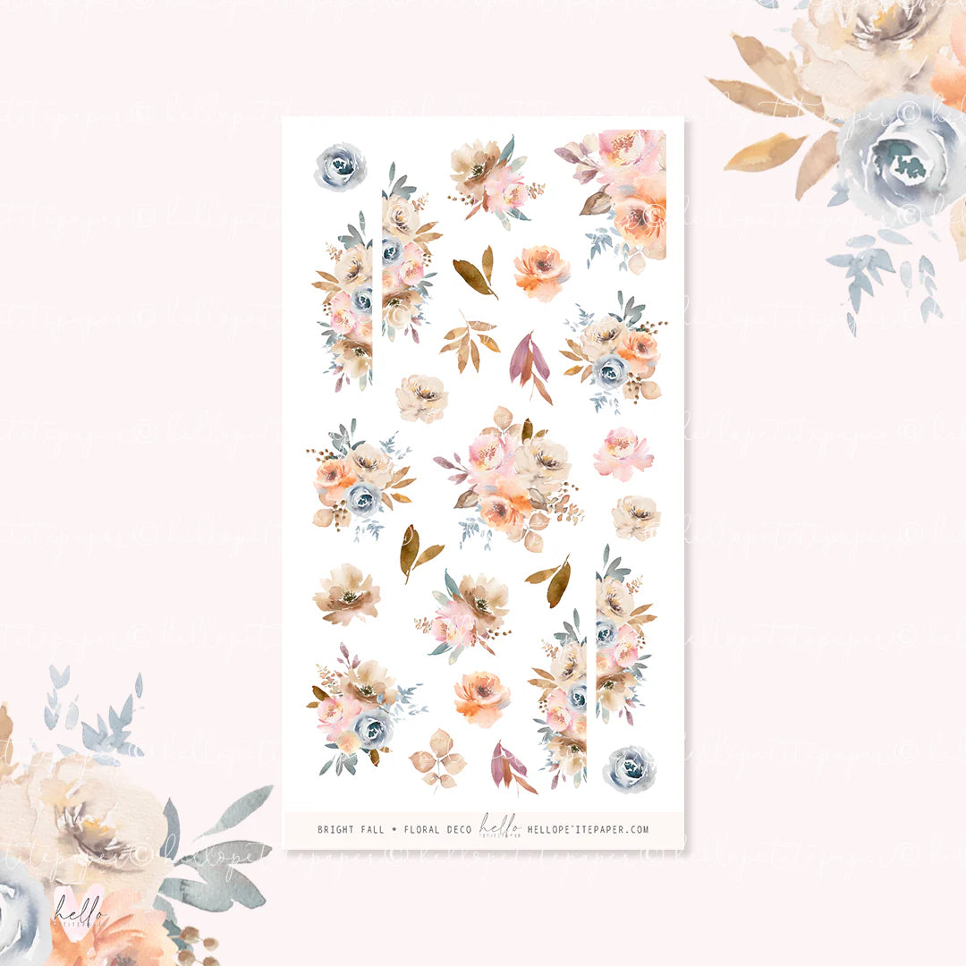 The image is a collage of various floral designs, including different types of flowers and leaves, arranged in a visually appealing manner.
