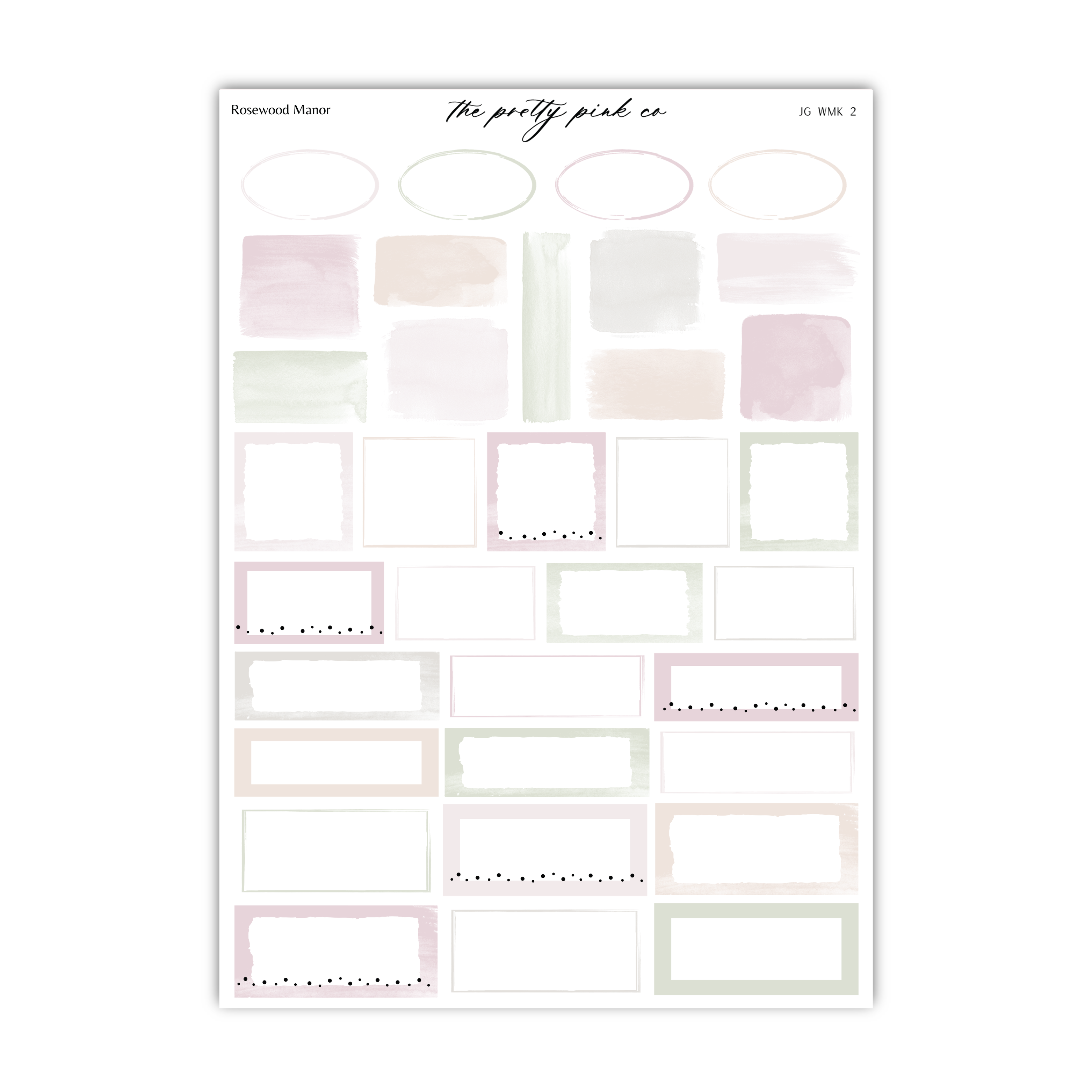 Rosewood Manor | Foiled Weekly Kit