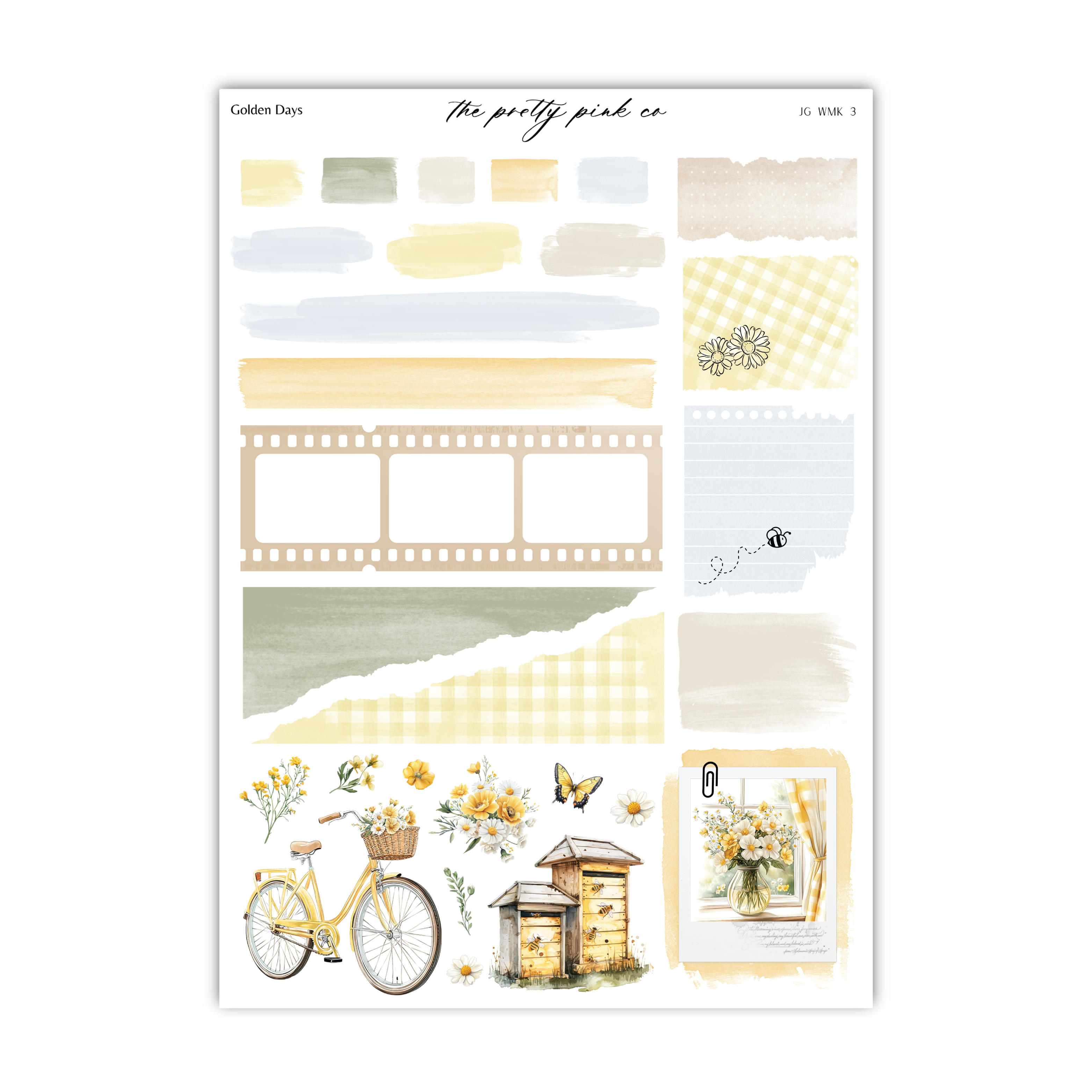 Golden Days | Foiled Weekly Kit