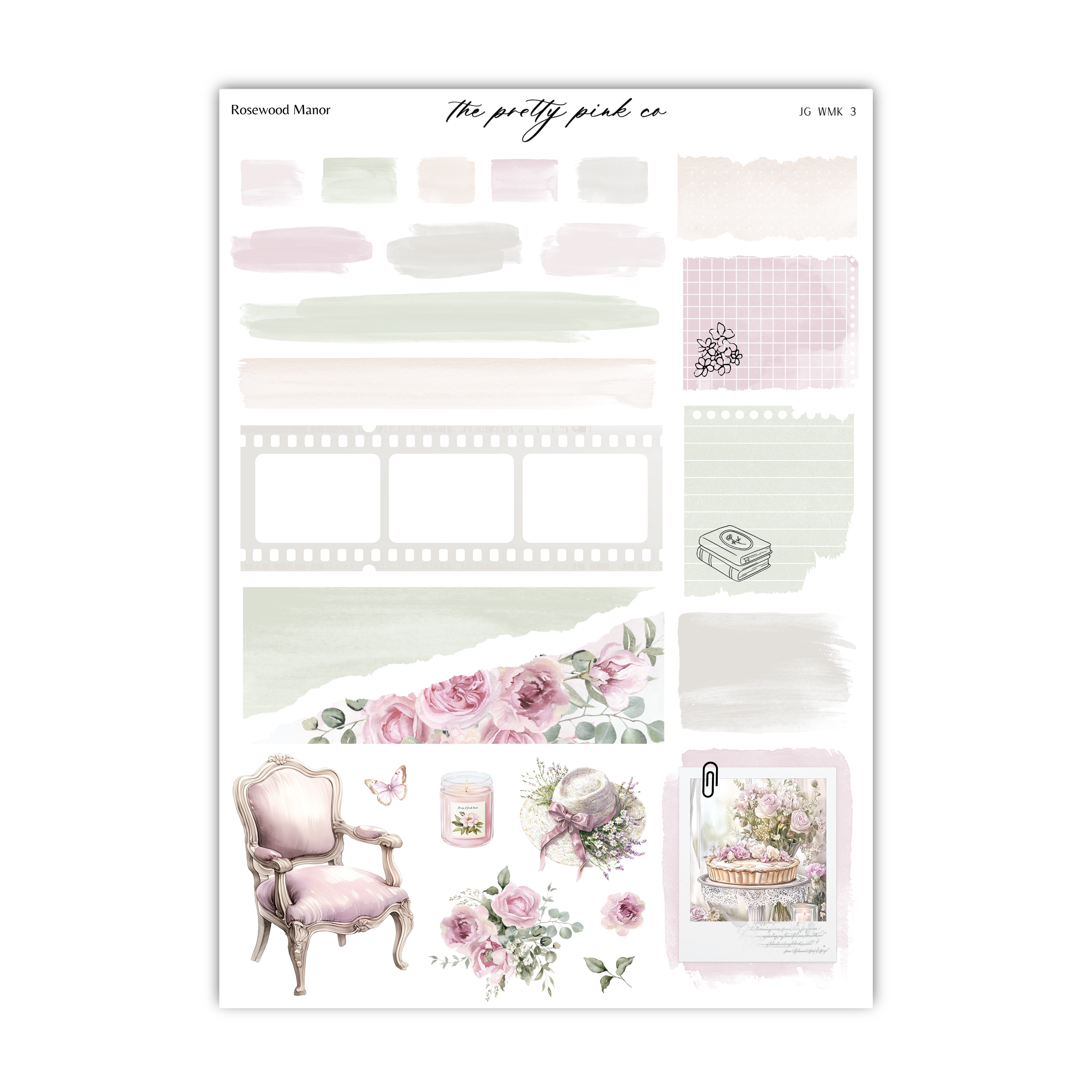 Rosewood Manor | Foiled Weekly Kit